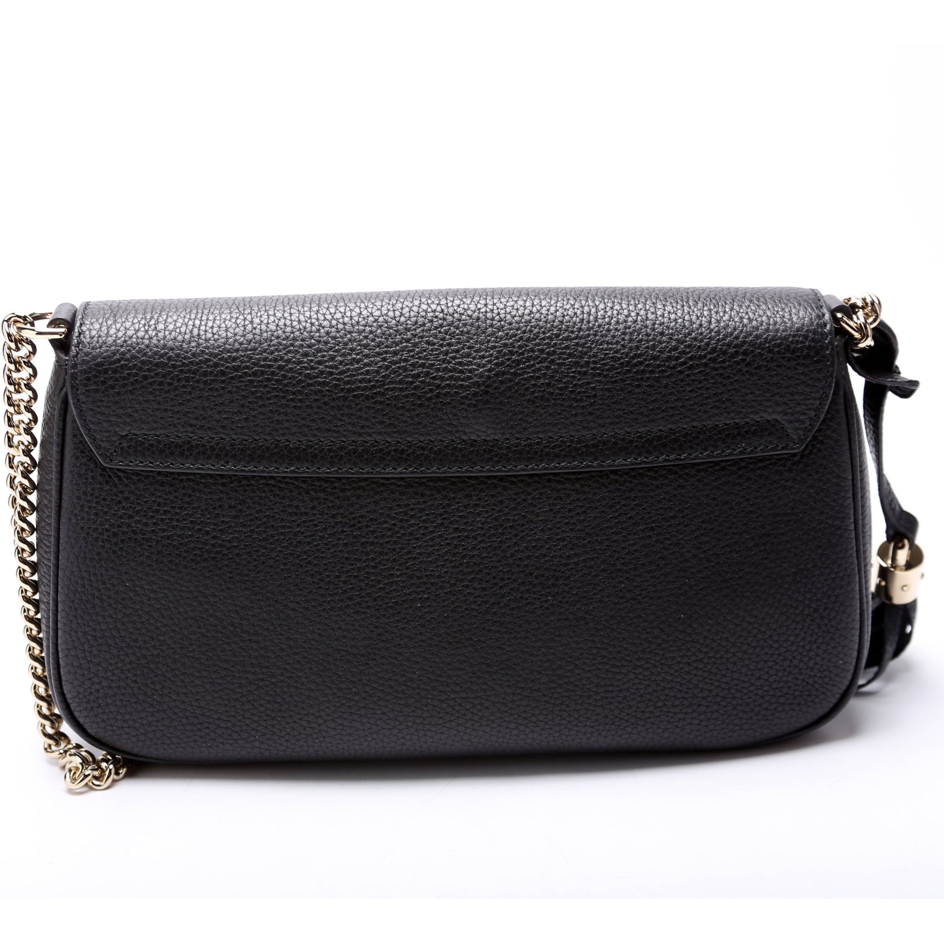 Gucci Soho Black Medium Chain Crossbody Bag