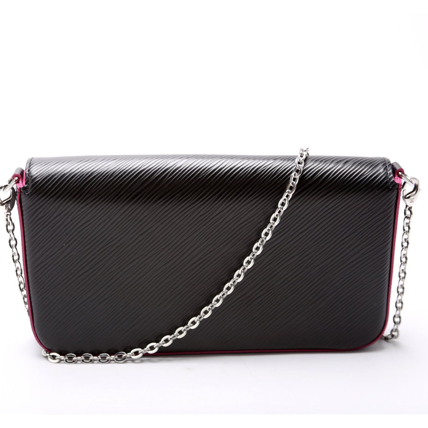 Louis Vuitton Pochette Felicie Epi Black Clutch Bag