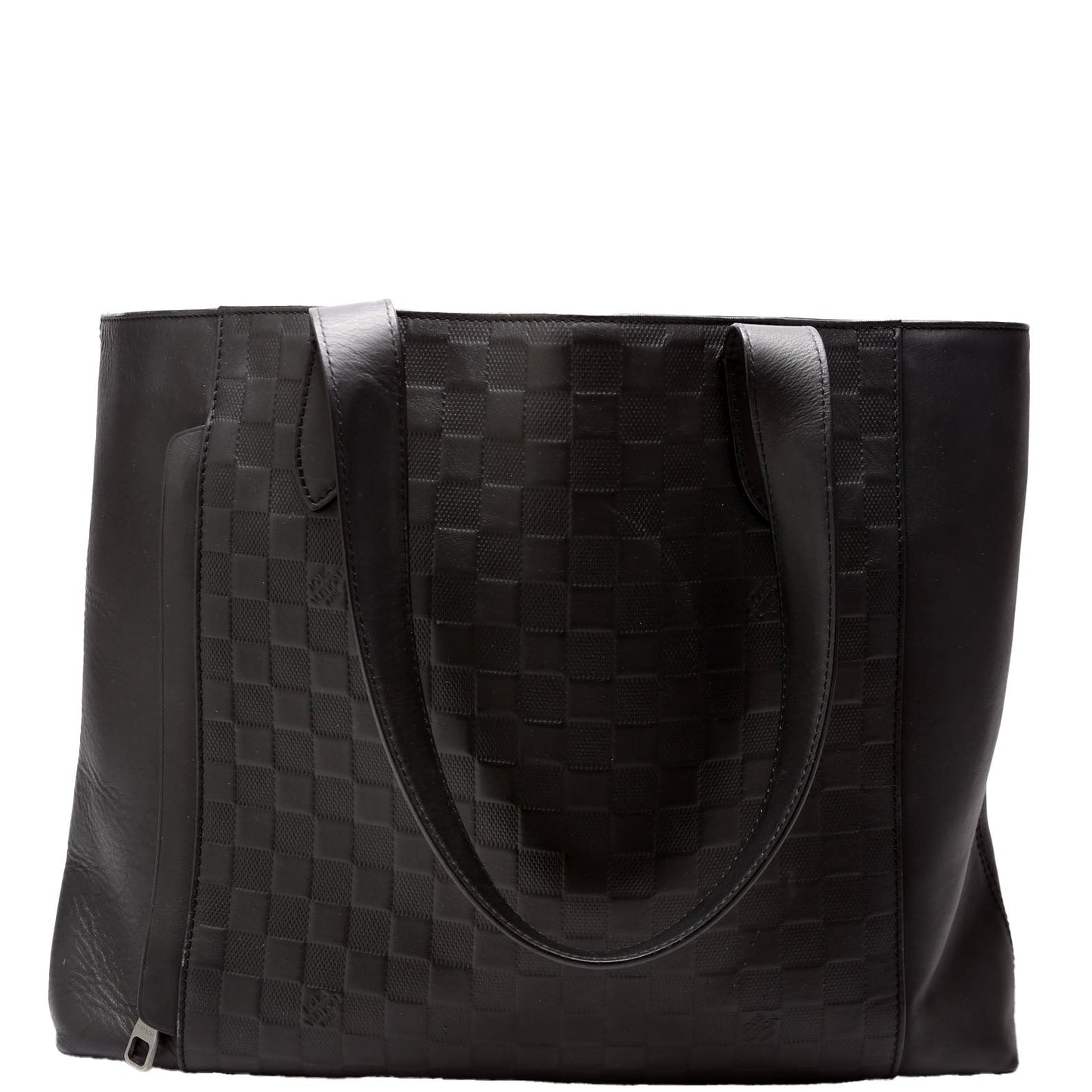 Louis Vuitton Cabas Voyage Infini Leather Black Handbag