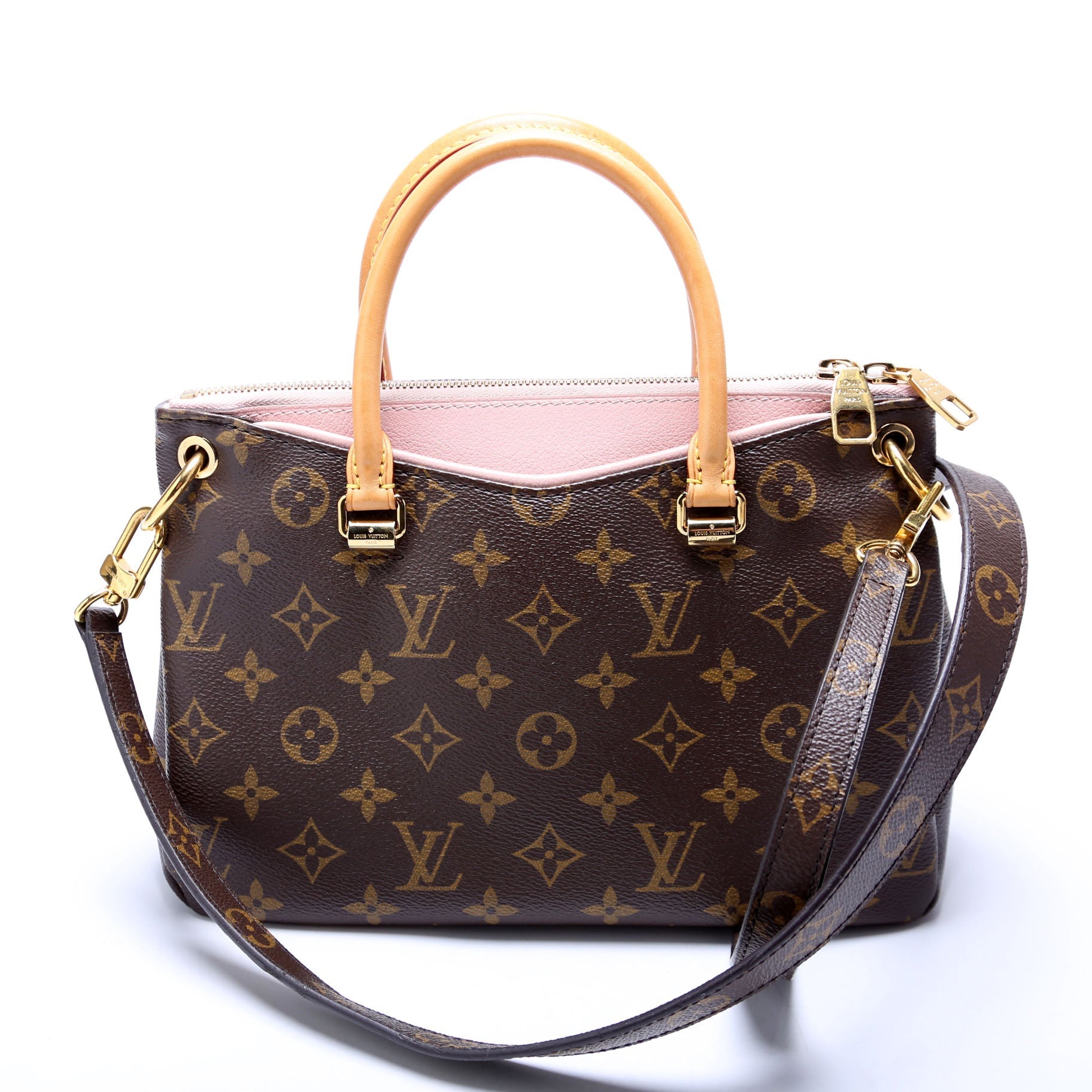 Louis Vuitton Pallas BB Monogram Pink Handbag