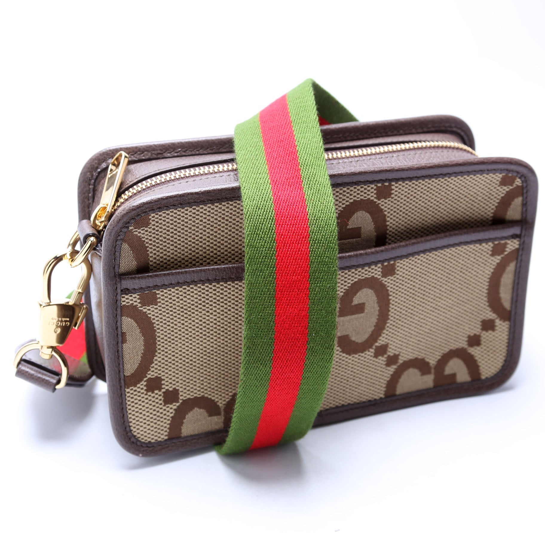 Gucci Jumbo GG Camera Mini Crossbody Bag