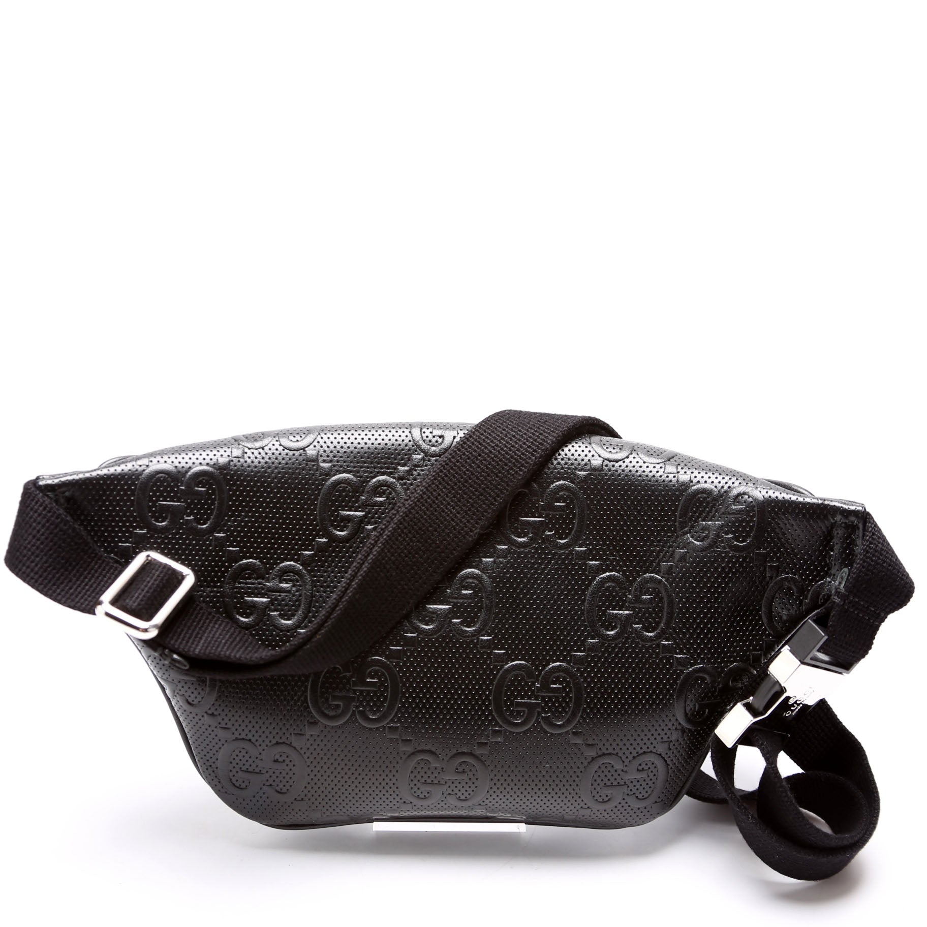 Gucci GG Embossed Black Belt 4