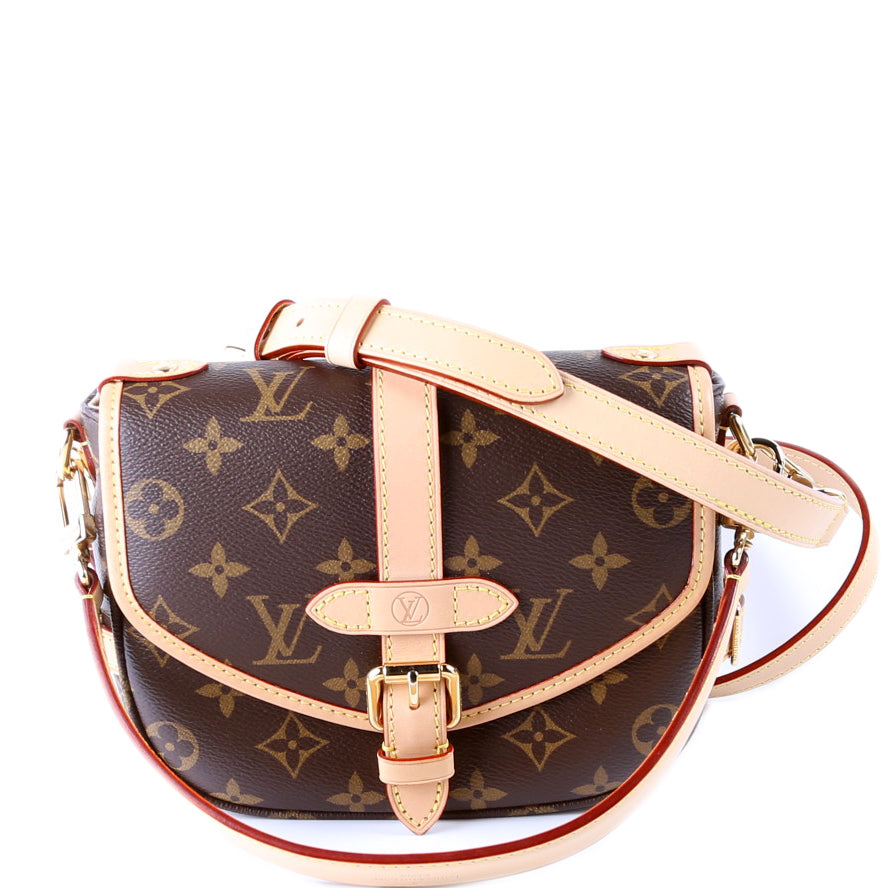 Louis Vuitton Saumur BB Monogram Handbag Monogram 1