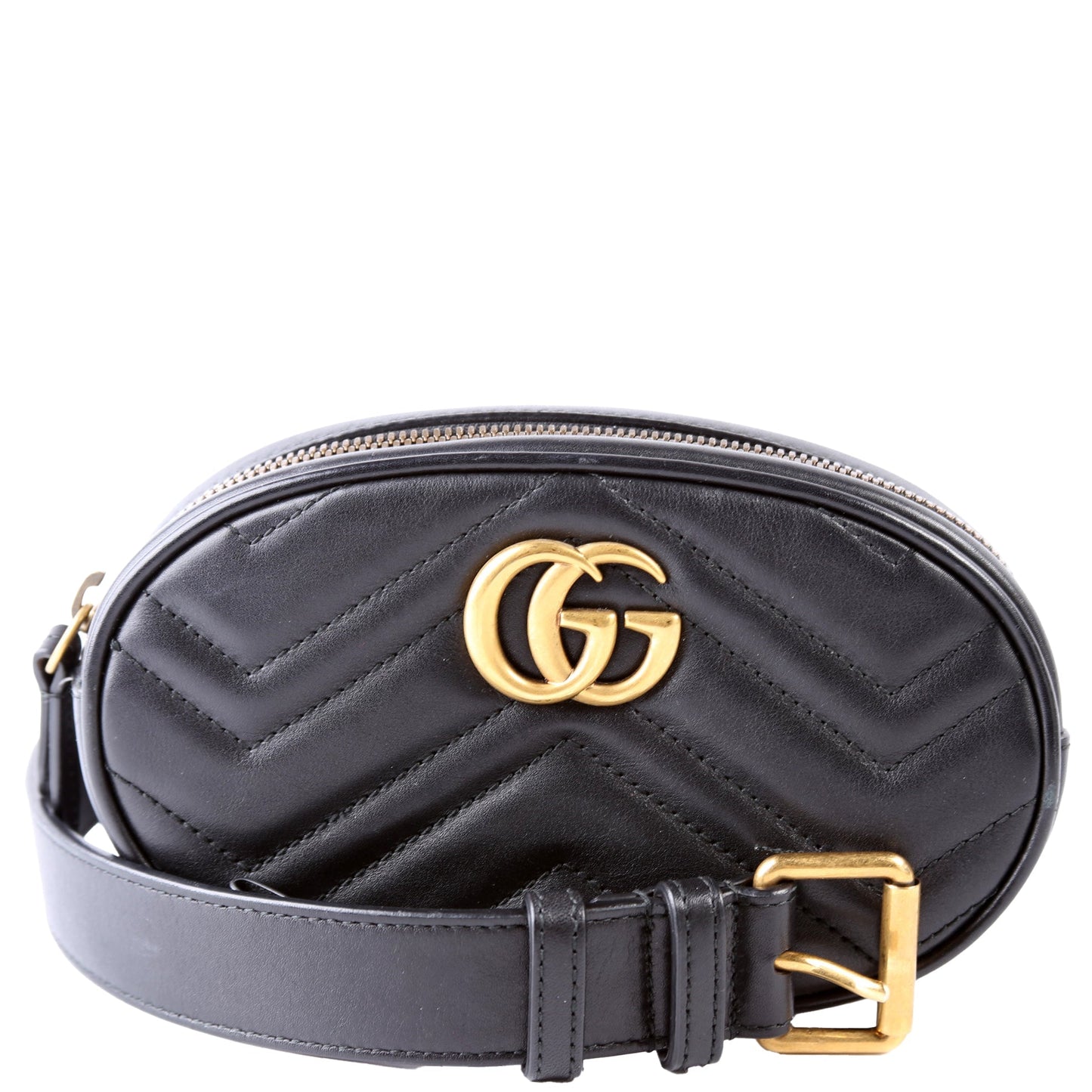 Gucci Marmont 95 38 Black Belt