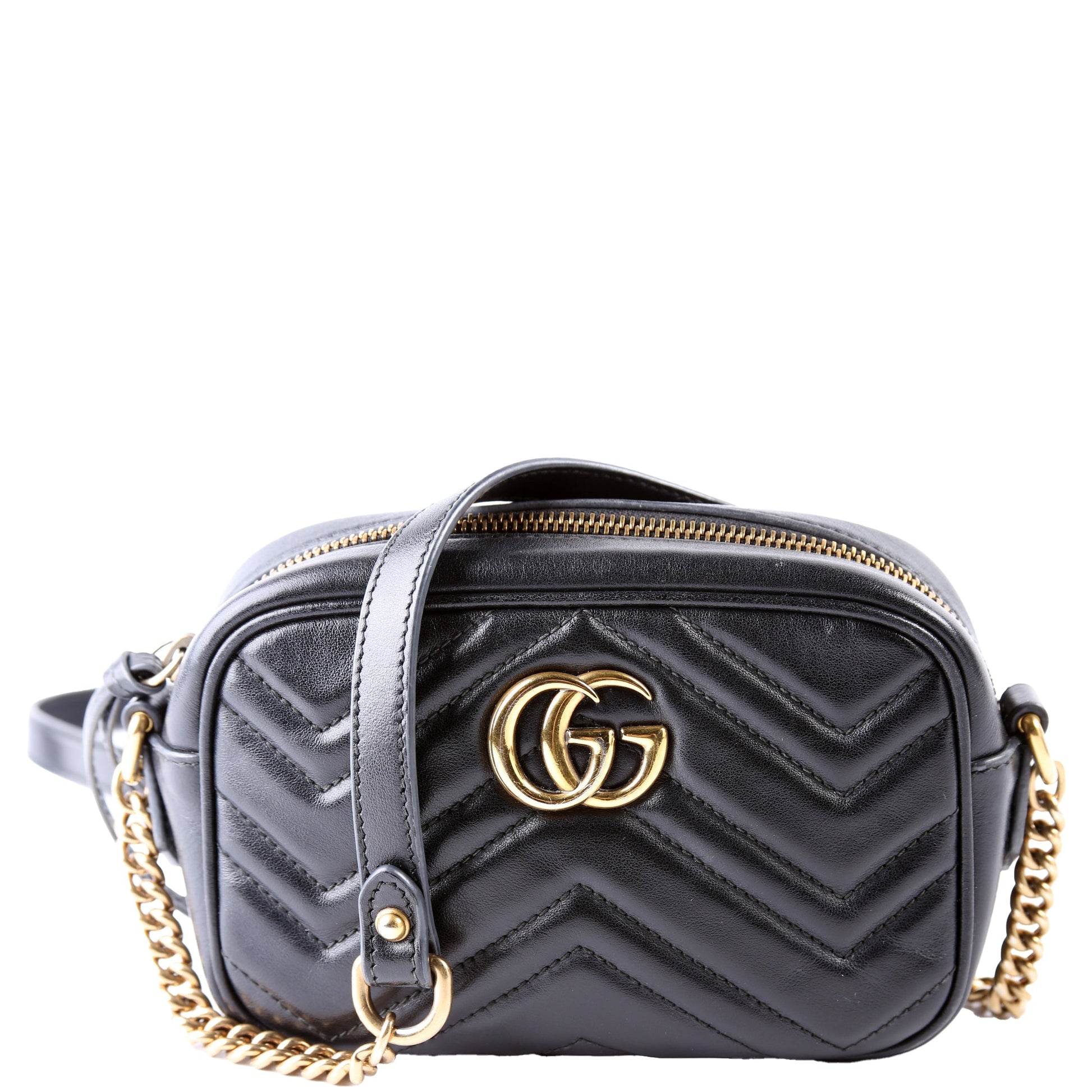 Gucci Marmont Camera Black Mini Bag