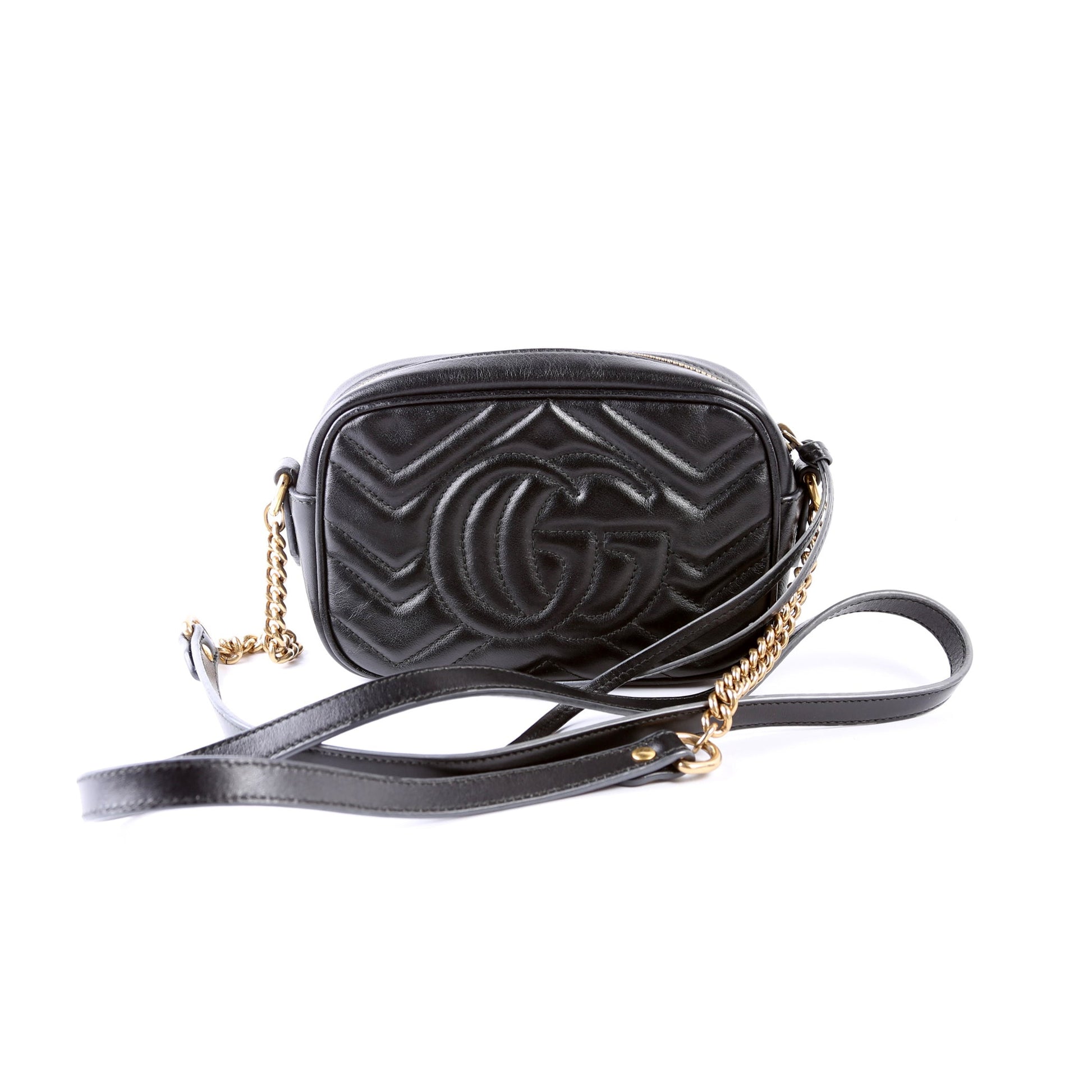 Gucci Marmont Camera Black Mini Bag