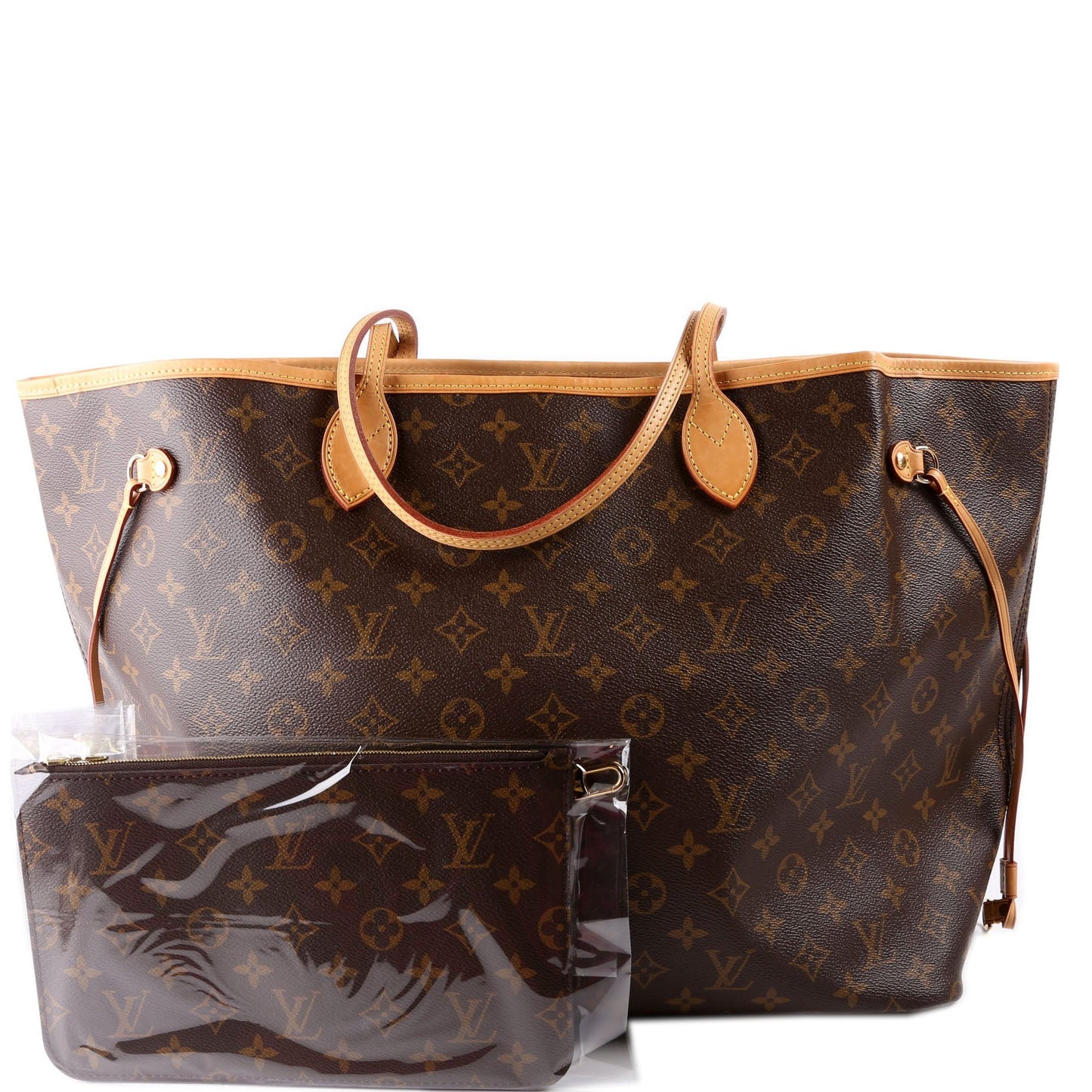 Louis Vuitton Neverfull W GM Monogram Wallet Case Monogram 12