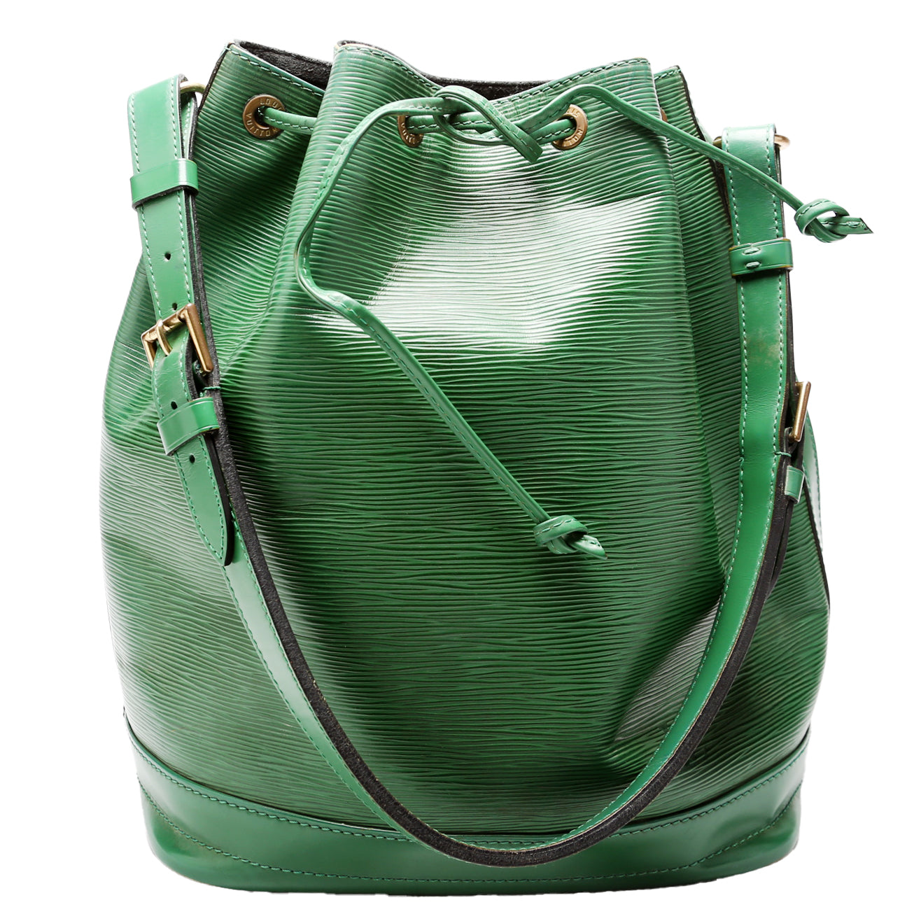 Louis Vuitton Noe Epi Green Handbag