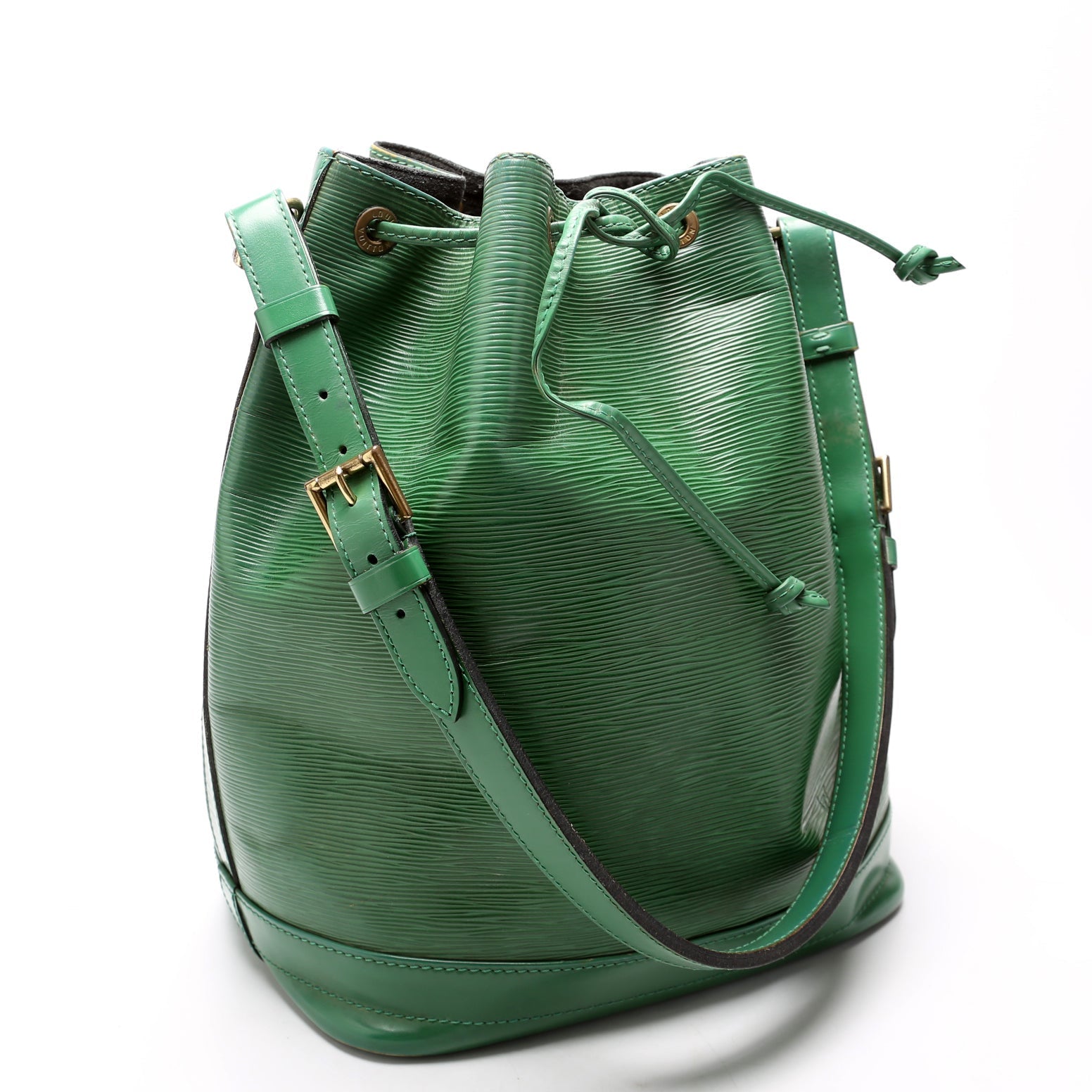 Louis Vuitton Noe Epi Green Handbag