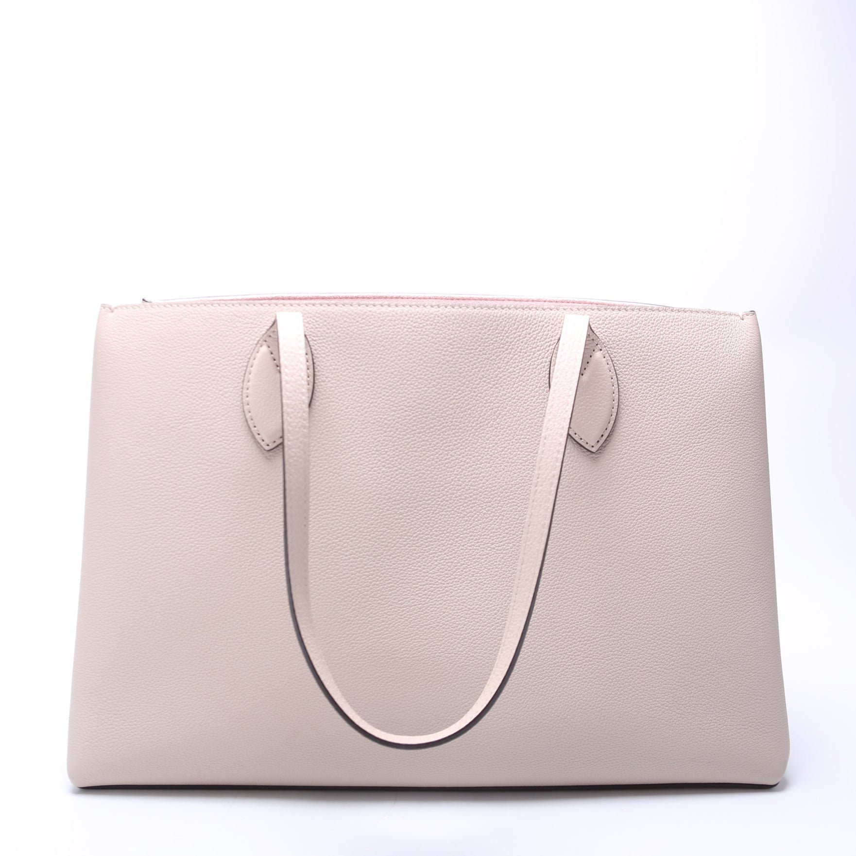 Louis Vuitton Lockme Shopper Calfskin Beige Handbag