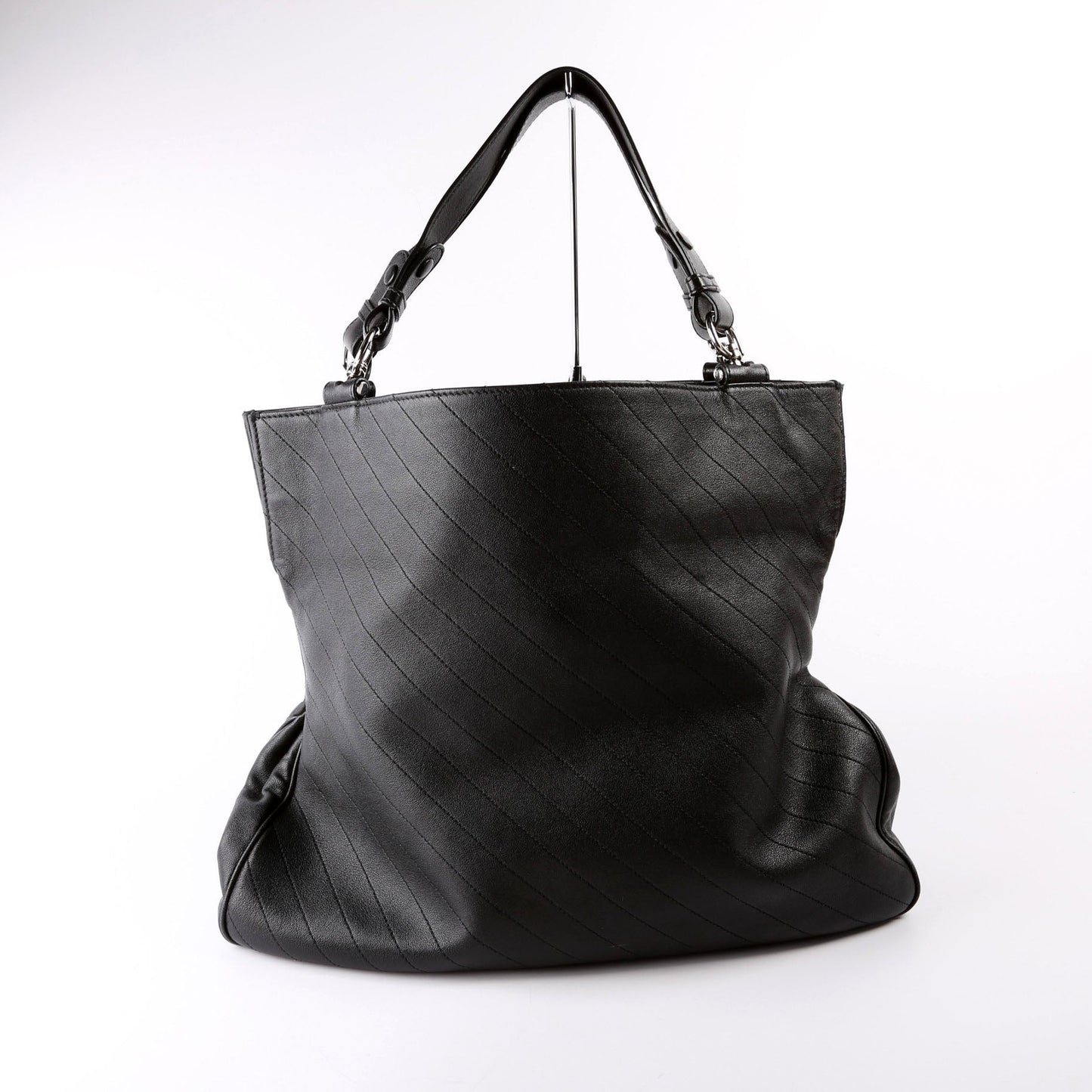 Gucci Blondie Leather Black Medium Tote Bag