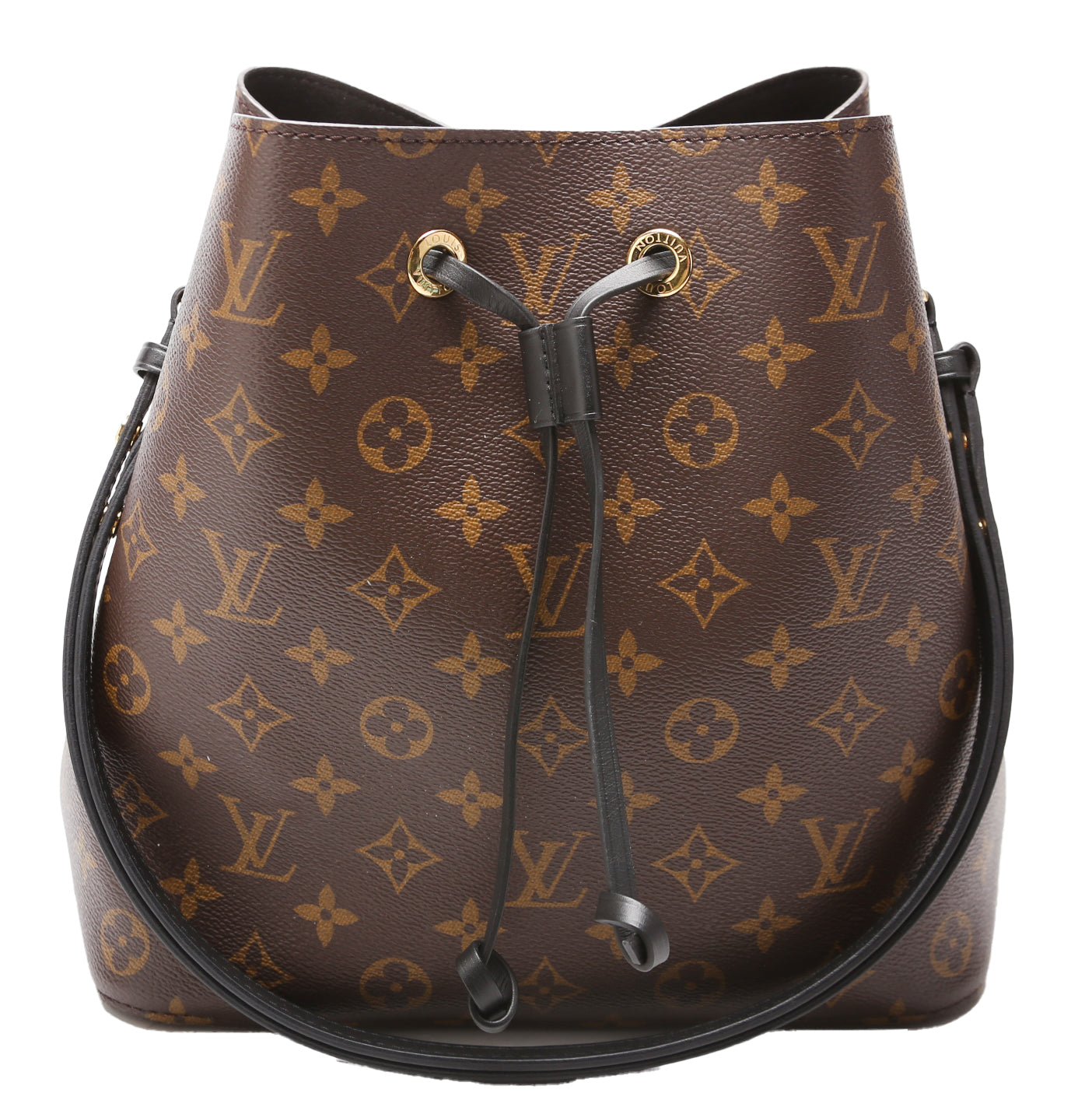 Louis Vuitton Neonoe Monogram Black Handbag Black 4