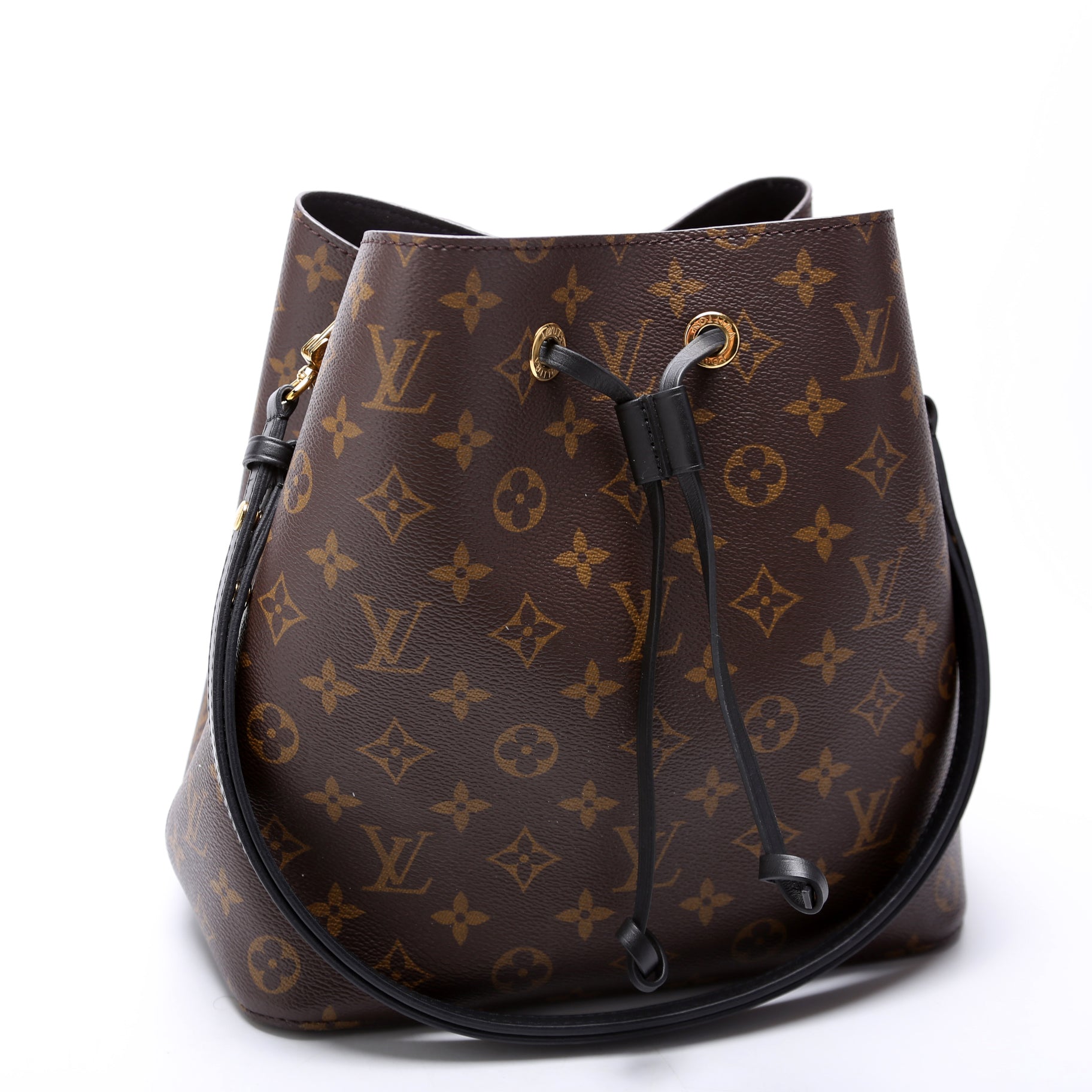 Louis Vuitton Neonoe Monogram Black Handbag Black 4