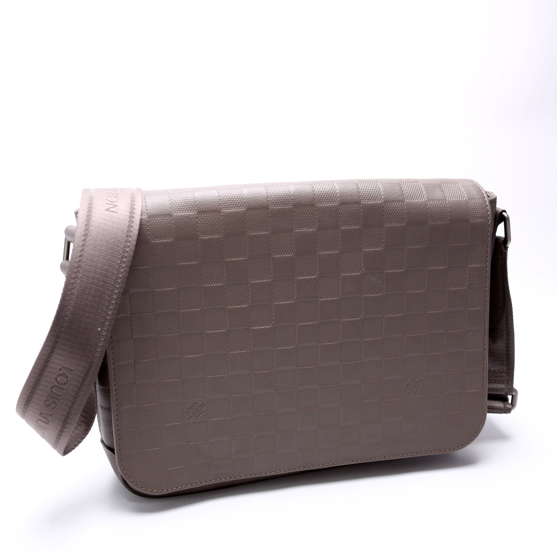 Louis Vuitton District PM Infini Grey Handbag