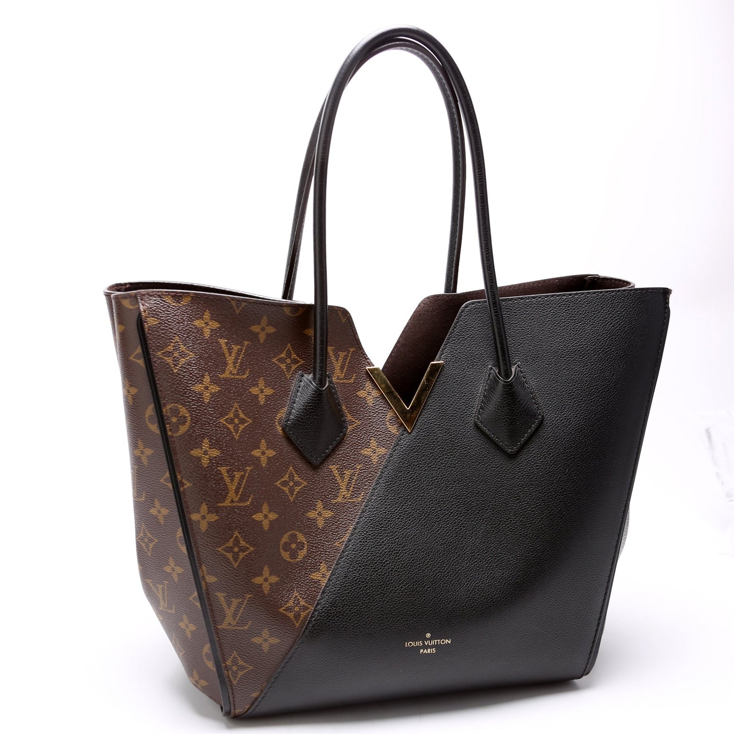Louis Vuitton Kimono MM Monogram Leather Black Handbag