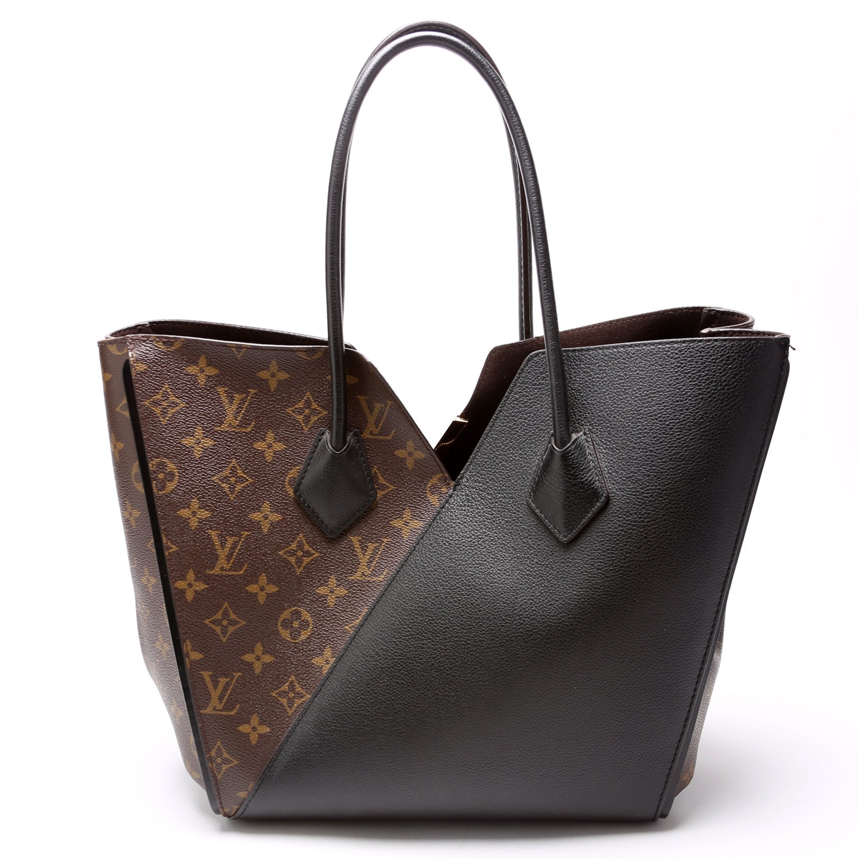 Louis Vuitton Kimono MM Monogram Leather Black Handbag