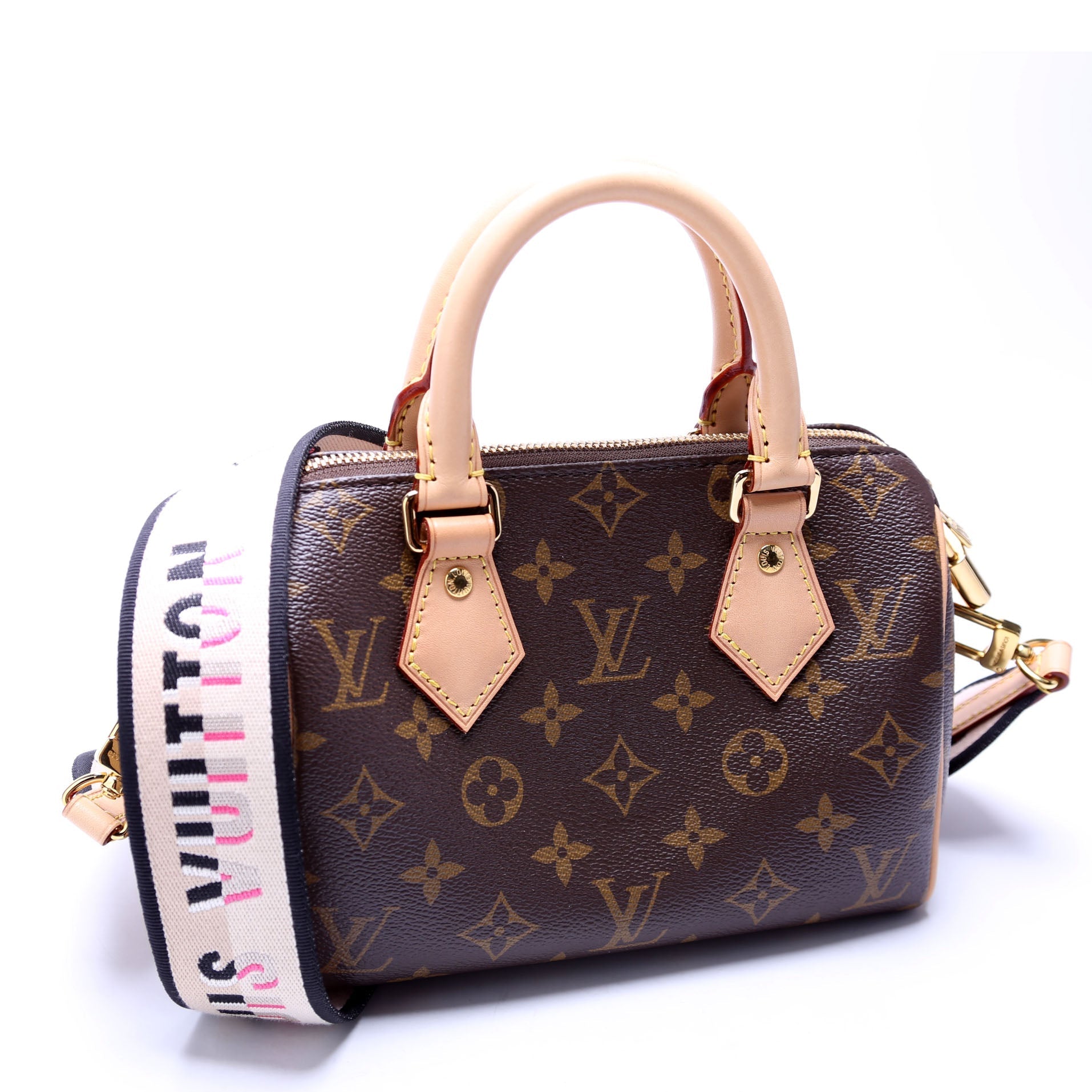 Louis Vuitton Speedy 20 Bandouliere Monogram Handbag
