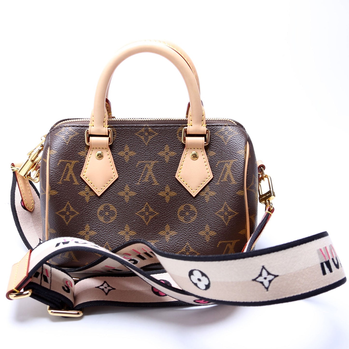 Louis Vuitton Speedy 20 Bandouliere Monogram Handbag