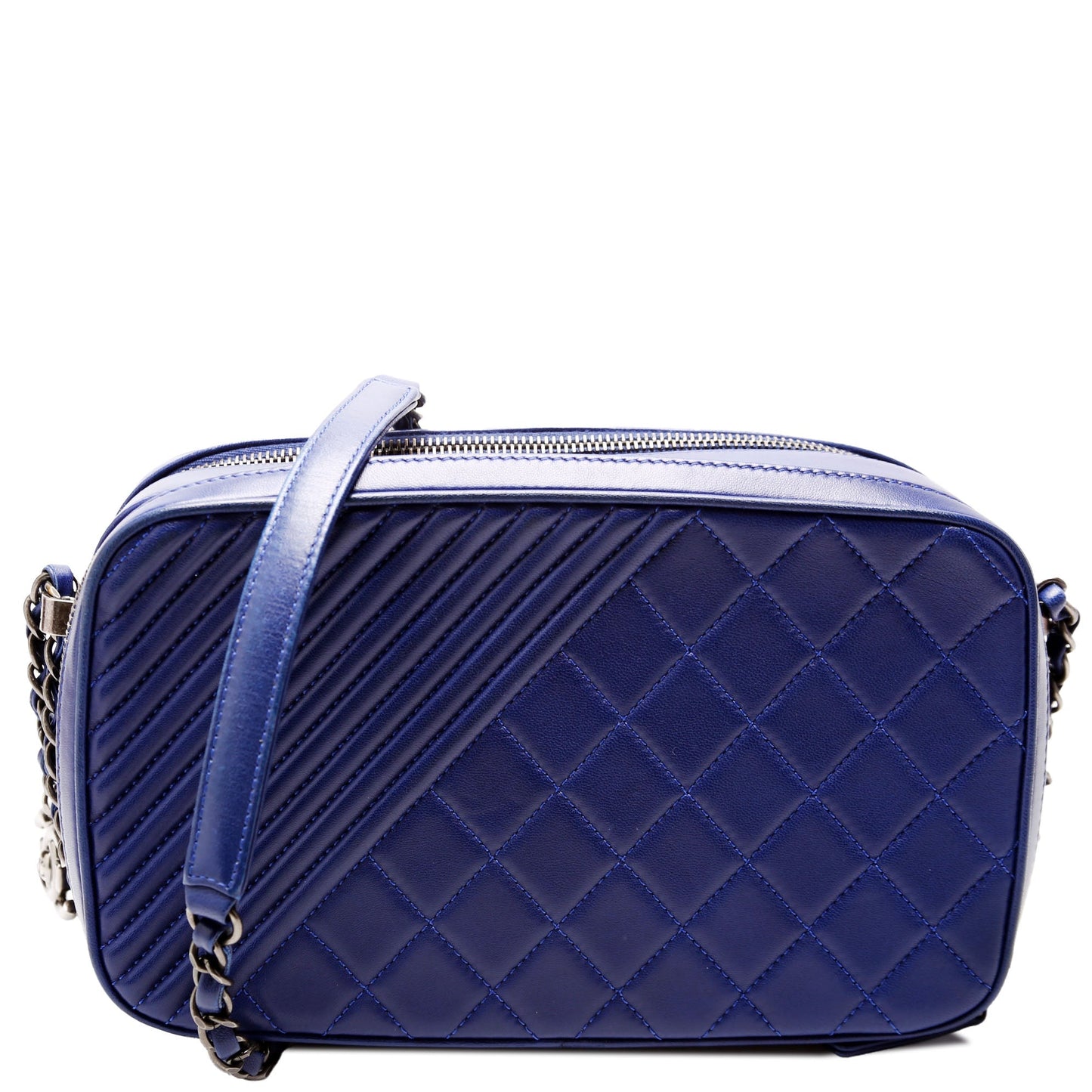 Chanel Coco Boy Camera Quilted Lambskin 20M Small Handbag