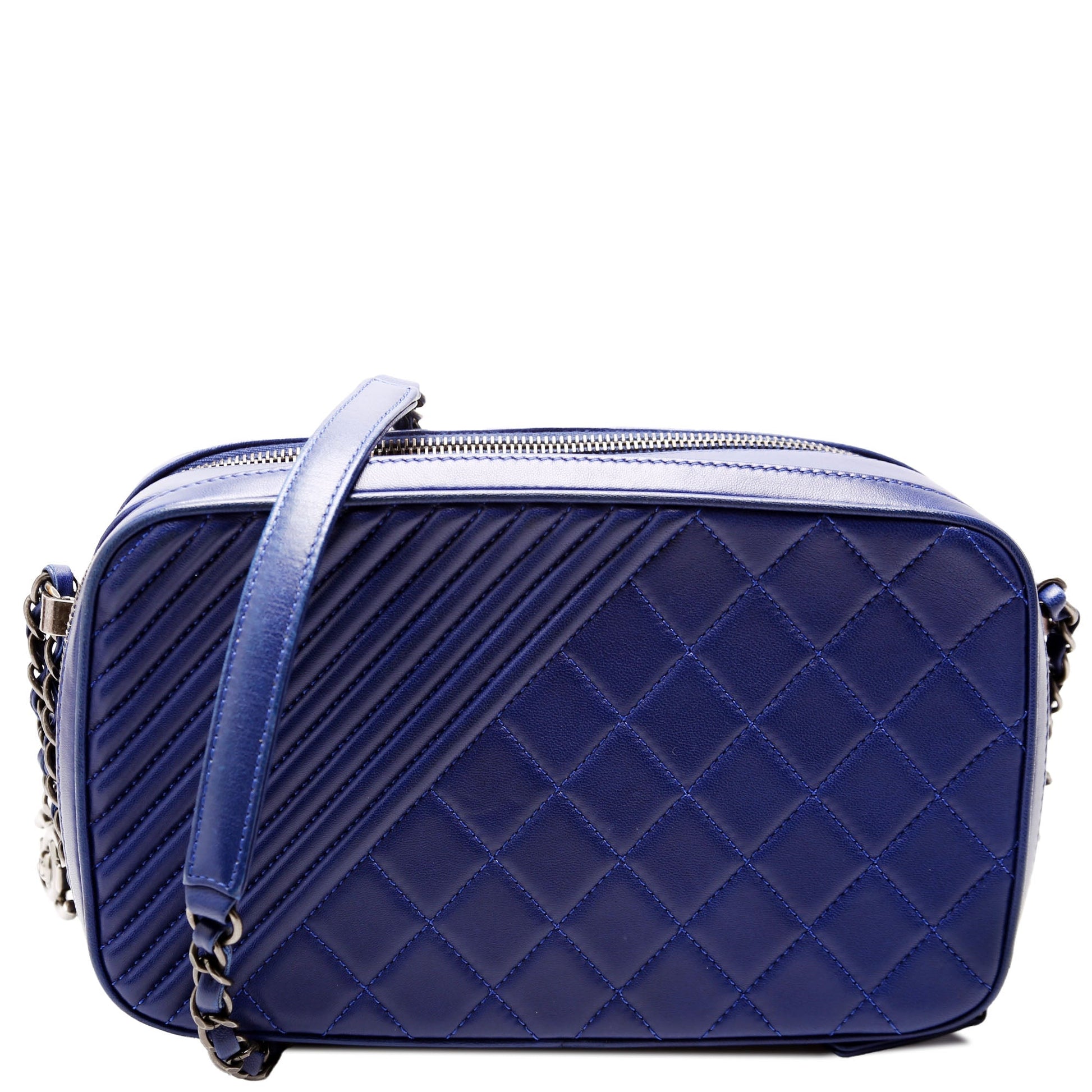 Chanel Coco Boy Camera Quilted Lambskin 20M Small Handbag