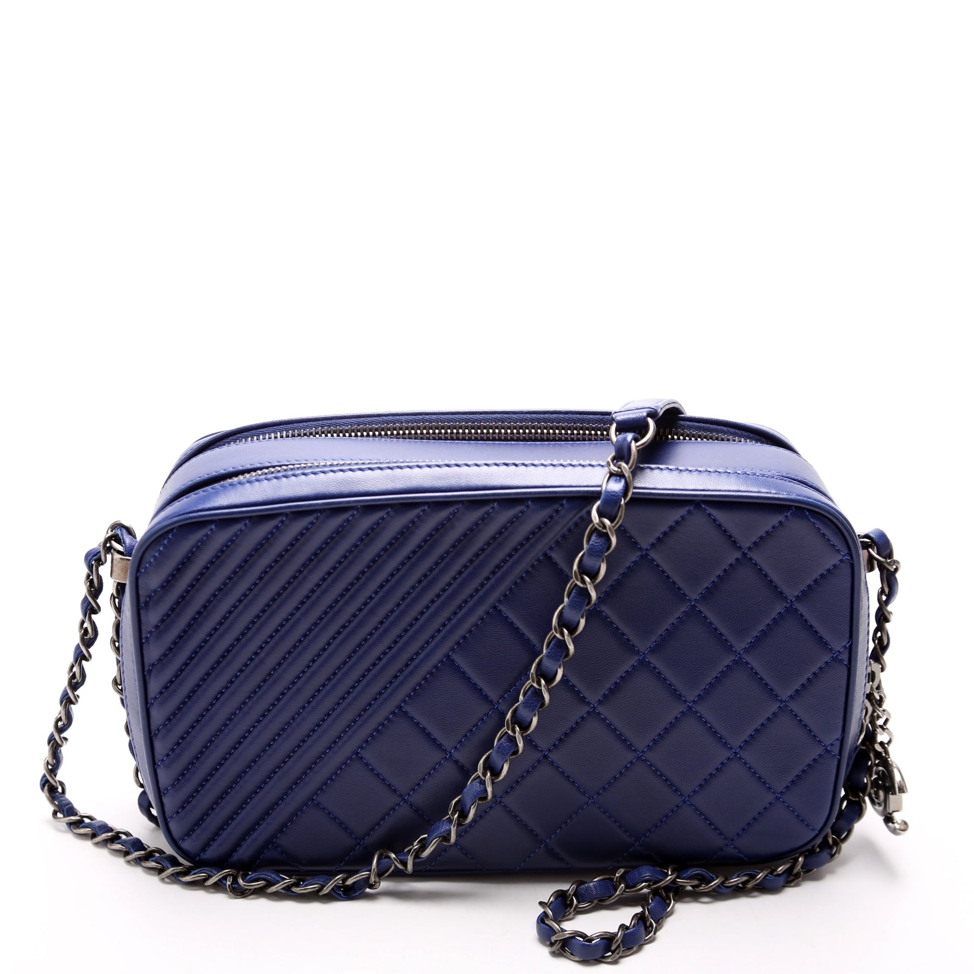 Chanel Coco Boy Camera Quilted Lambskin 20M Small Handbag