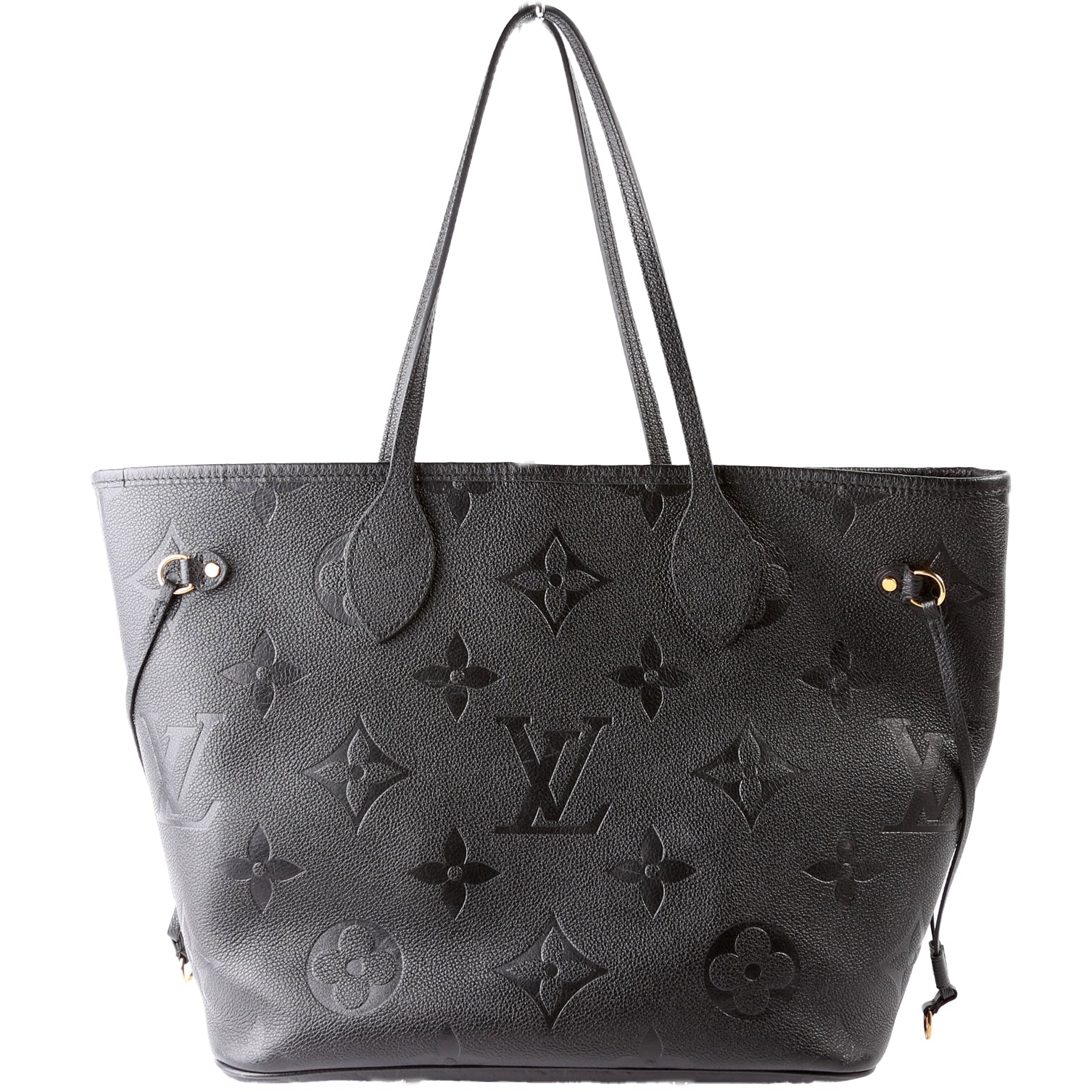 Louis Vuitton Neverfull MM Empreinte Black Tote Bag Empreinte Black
