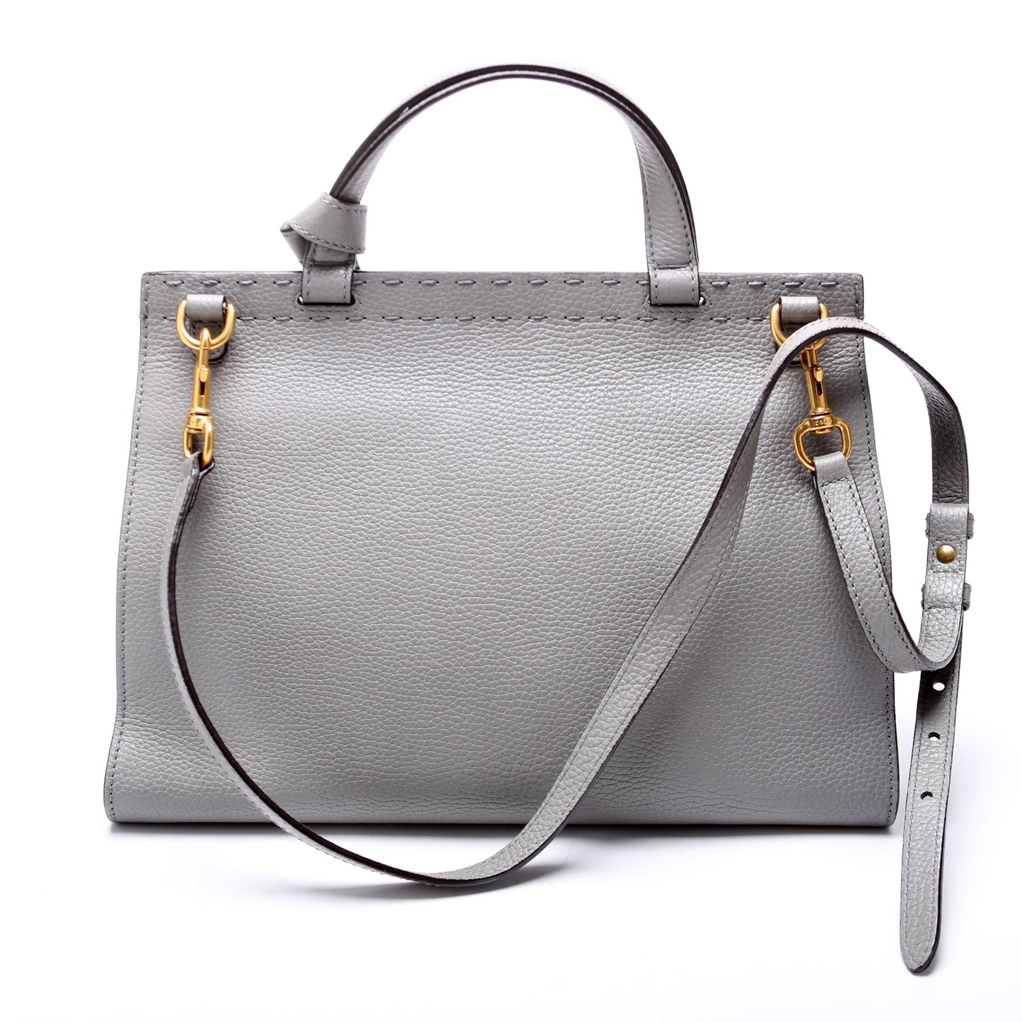 Gucci Marmont Grey Small Top Handle Travel Bag