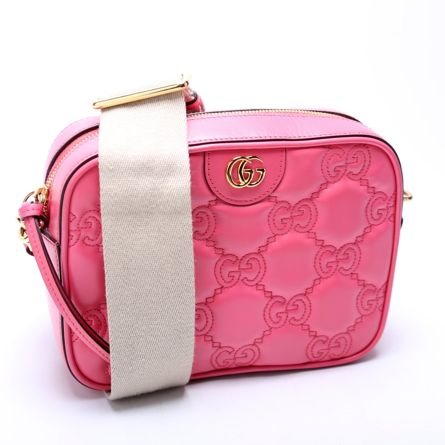 Gucci Matelasse Pink Small Handbag