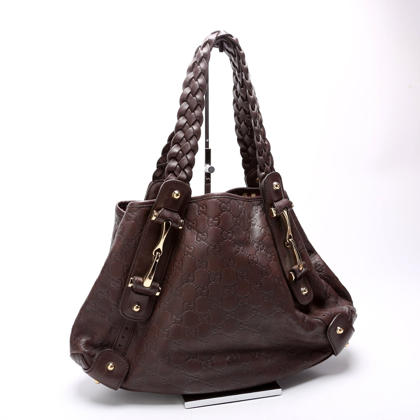 Gucci Pelham Brown Medium Shoulder Bag