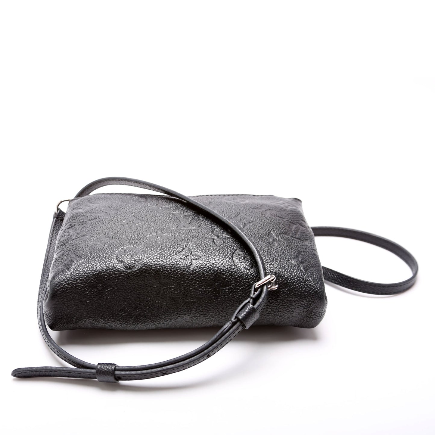 Louis Vuitton Pallas Uniformes Empreinte Black Clutch Bag Black 3