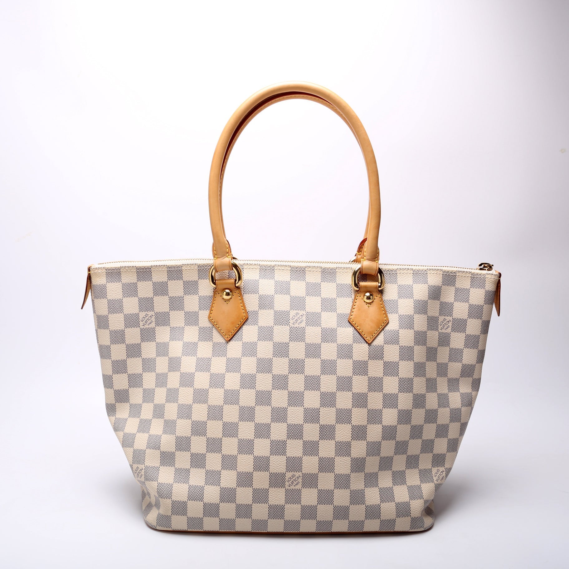 Louis Vuitton Saleya Azur MM Damier Handbag Azur 1