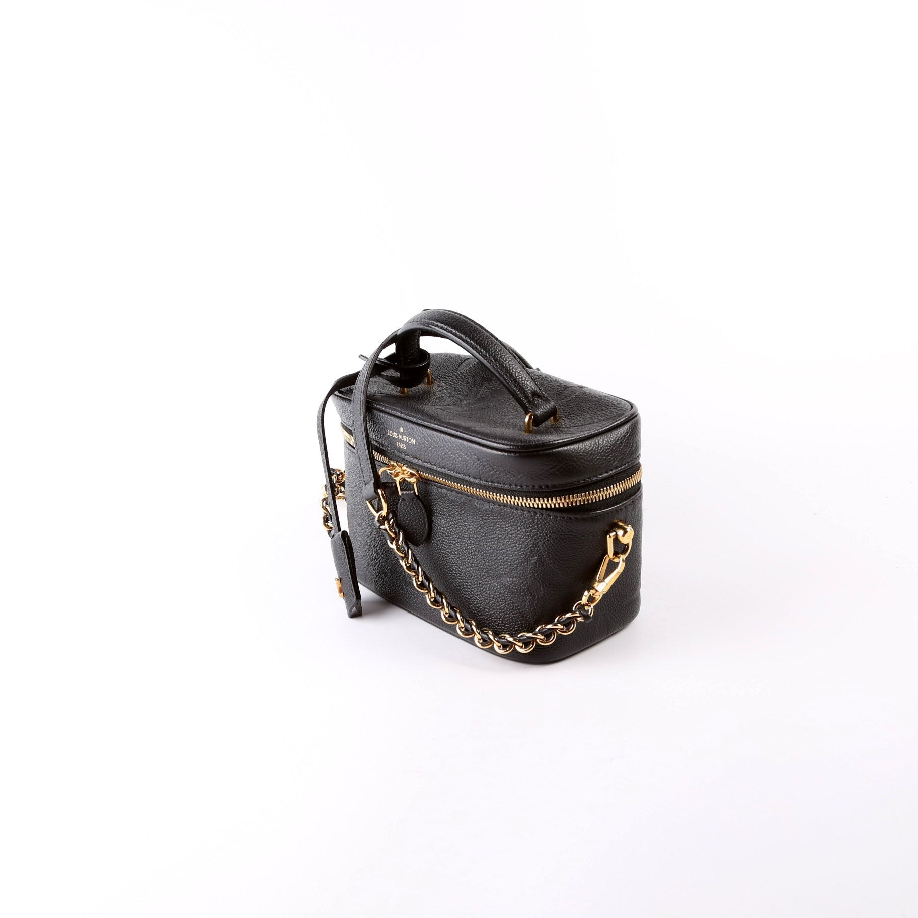 Louis Vuitton Vanity Black PM Empreinte Handbag Black 1