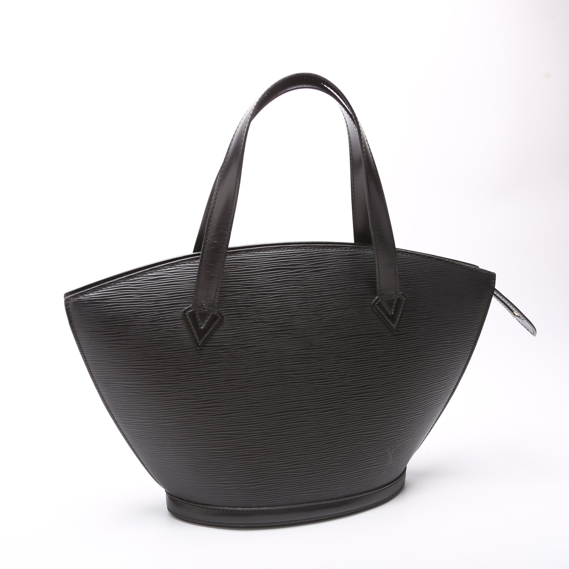 Louis Vuitton St. Jaques Black PM Epi Handbag