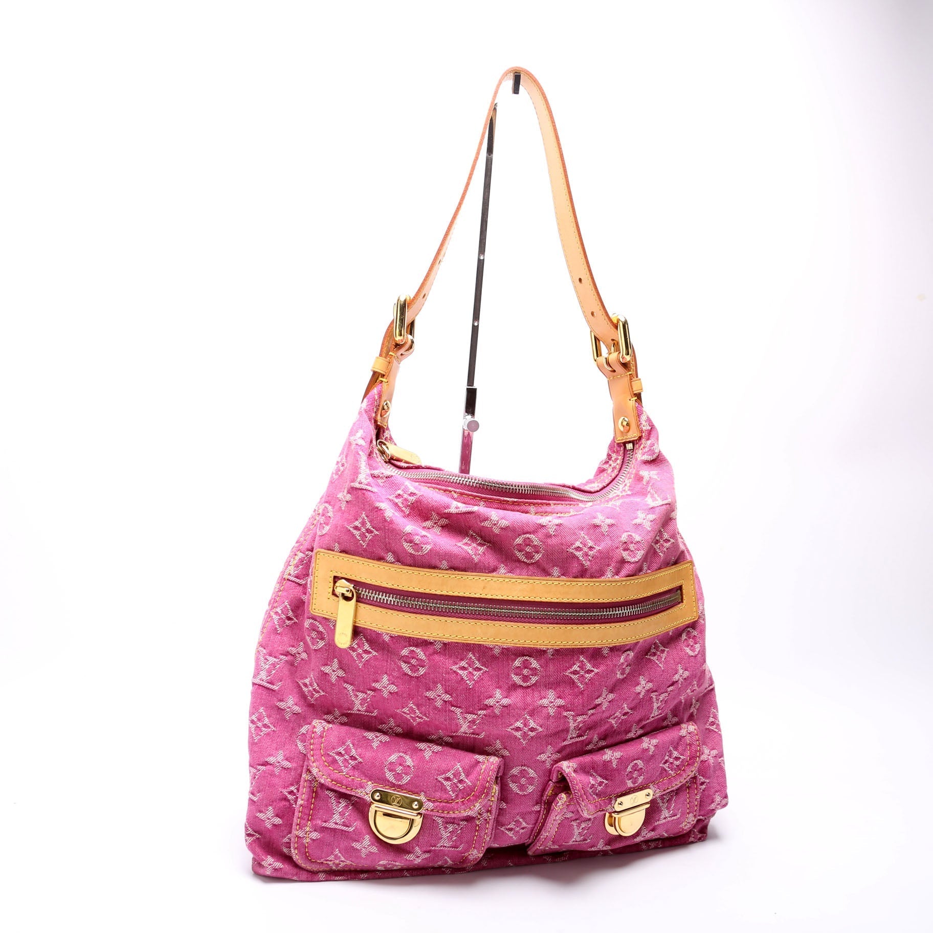 Louis Vuitton Baggy GM Denim Pink Handbag