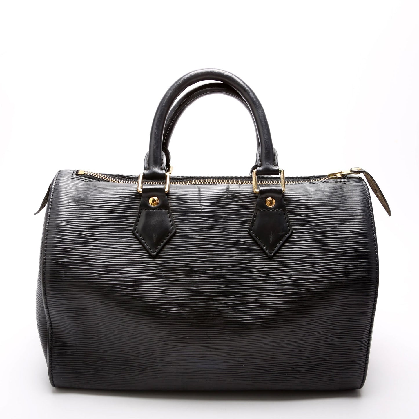 Louis Vuitton Speedy 25 Black Epi Handbag
