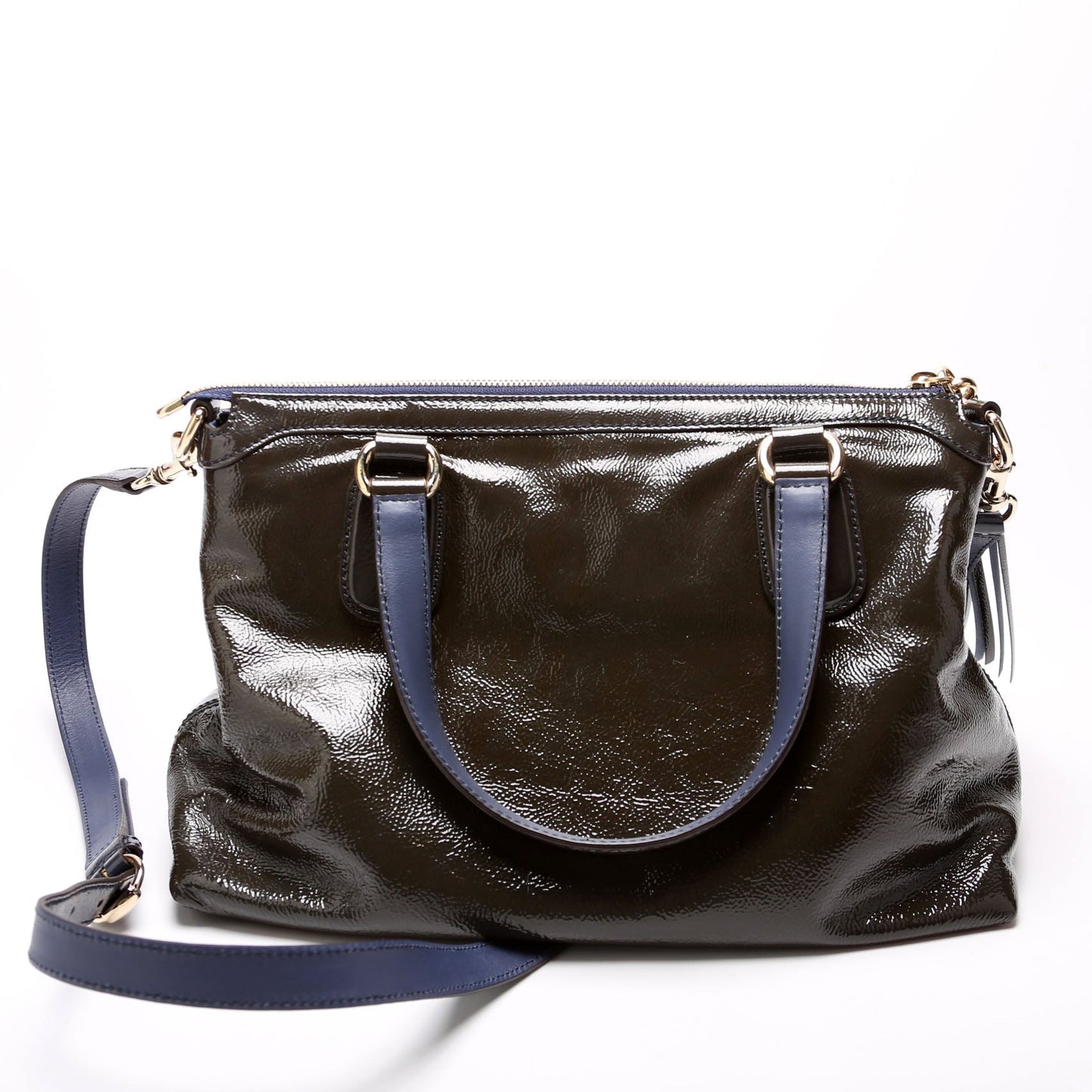 Gucci Soho Brown Small Top Handle Travel Bag