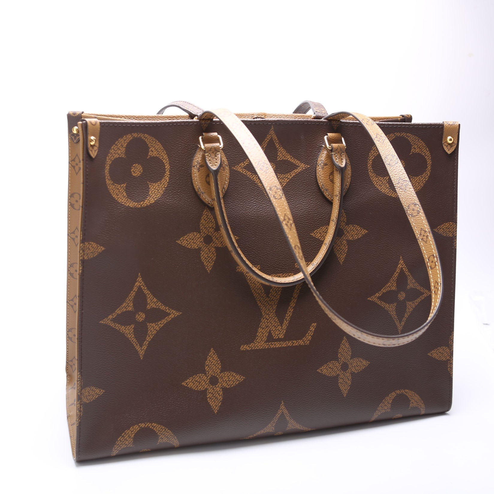 Louis Vuitton ONTHEGO GM Reverse Monogram Handbag Monogram 19