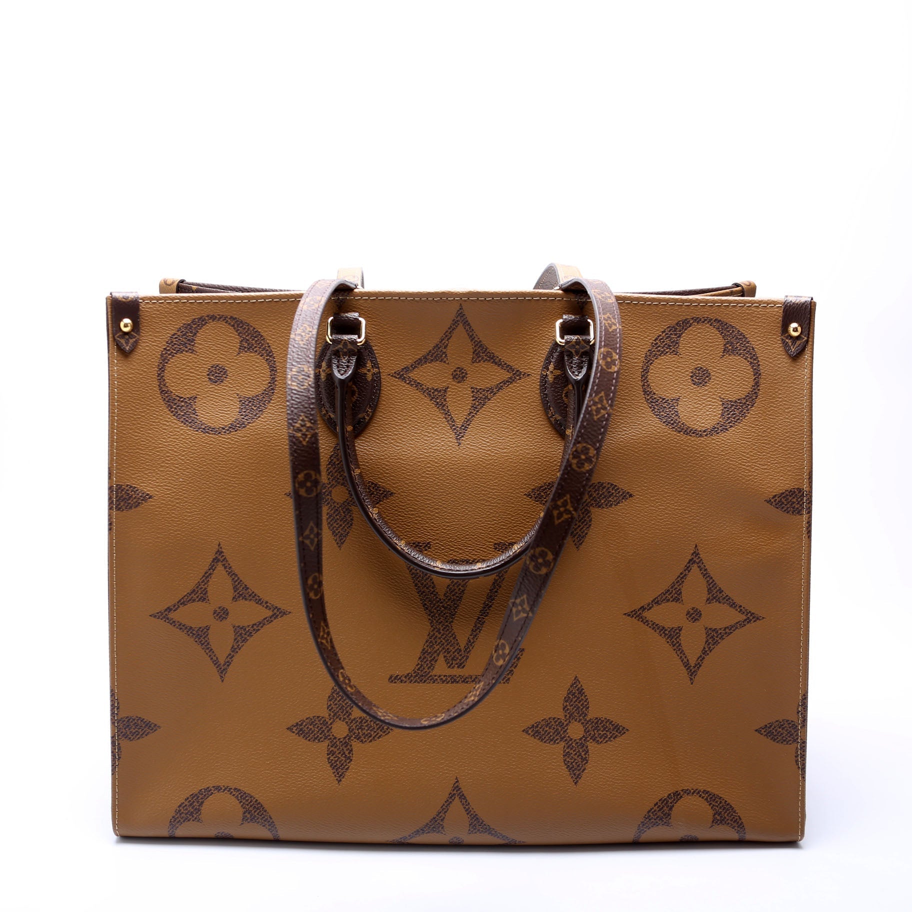 Louis Vuitton ONTHEGO GM Reverse Monogram Handbag Monogram 19