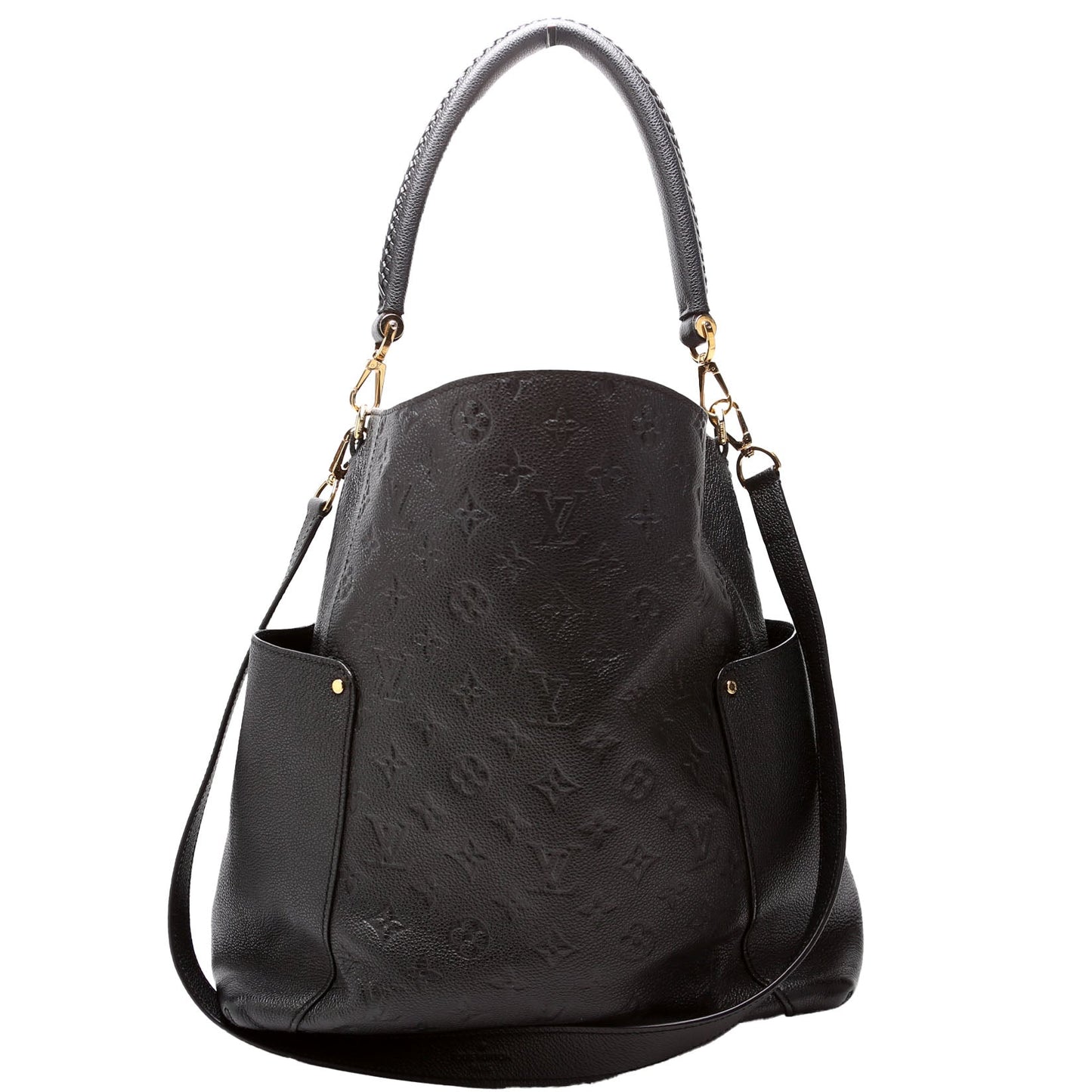 Louis Vuitton Bagatelle Hobo Empreinte Black Shoulder Bag