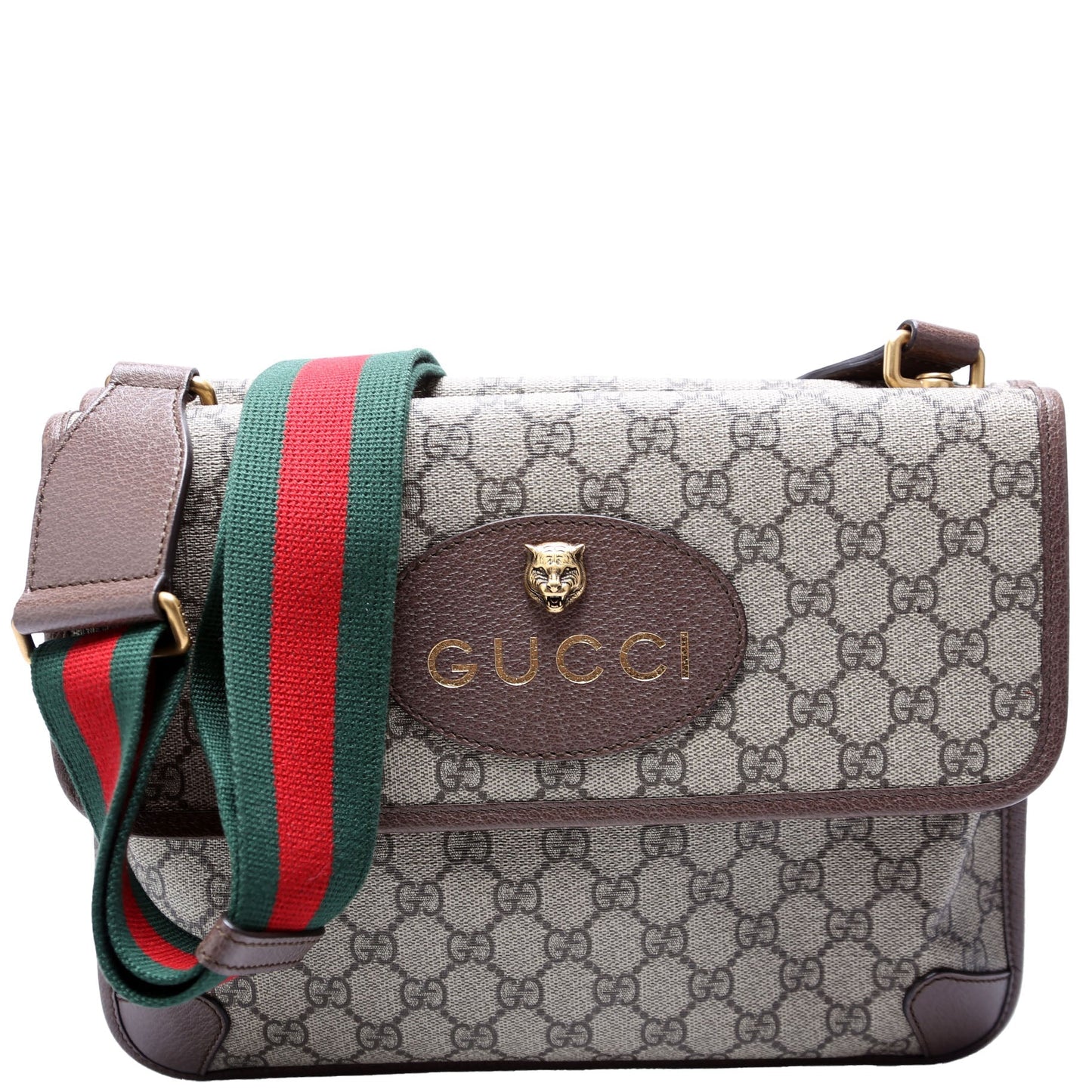 Gucci Neo Messenger Brown Travel Bag