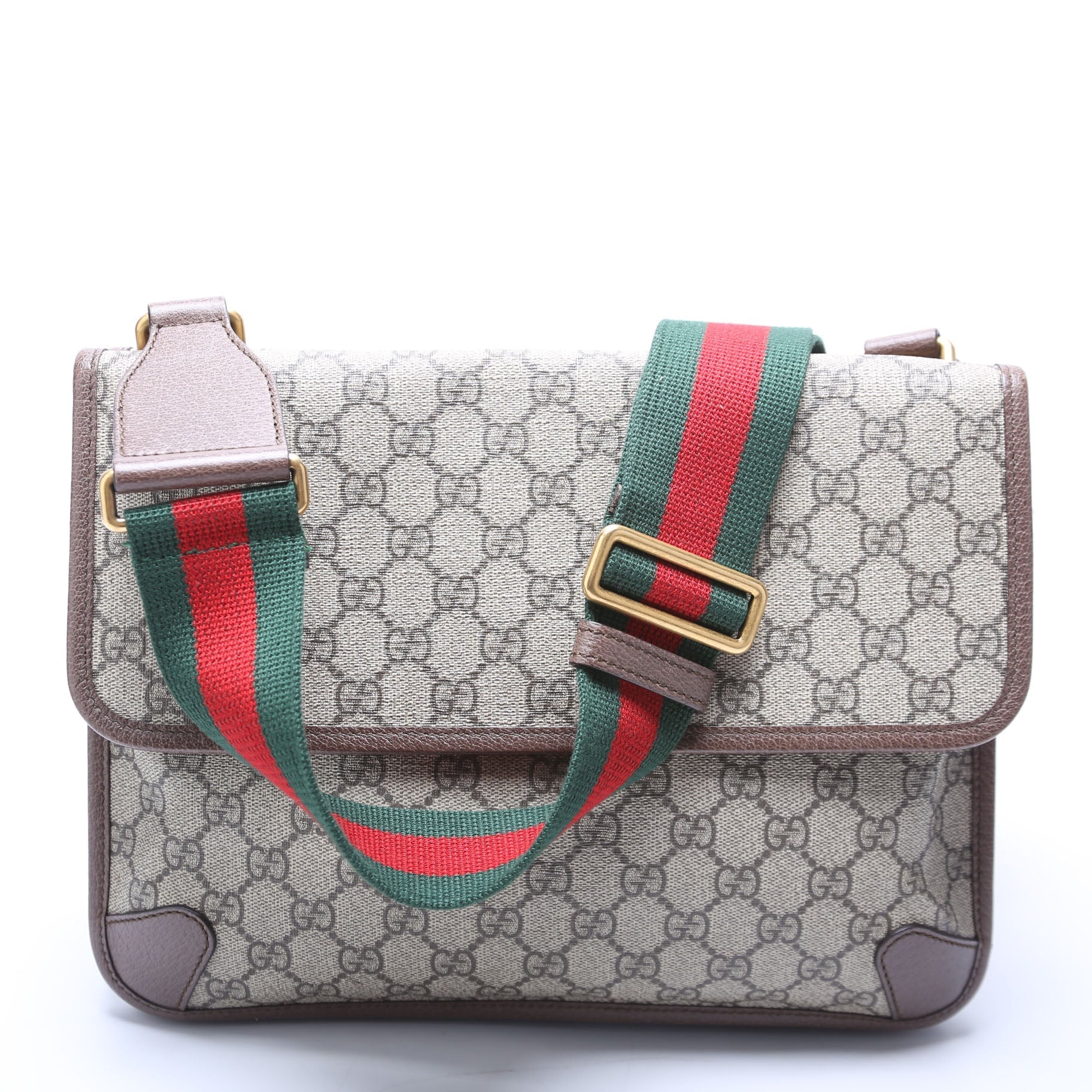 Gucci Neo Messenger Brown Travel Bag