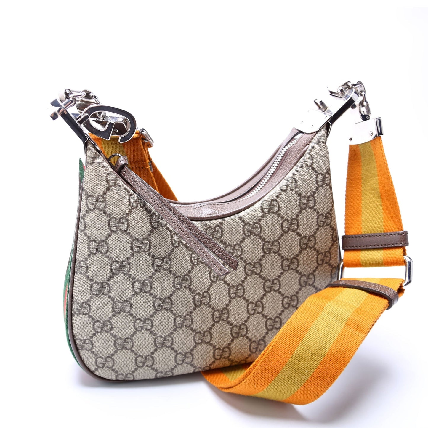Gucci GG Supreme Attache Small Shoulder Bag