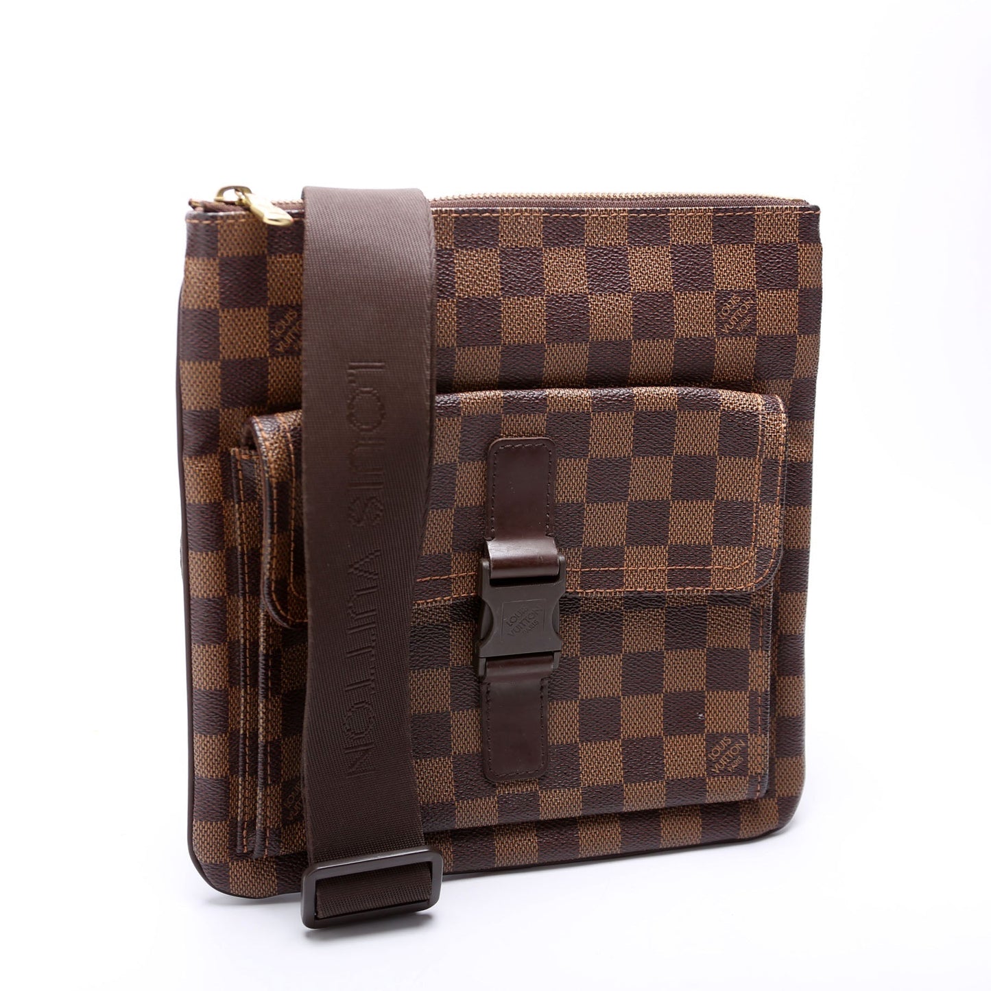 Louis Vuitton Pochette Meille Ebene Clutch Bag