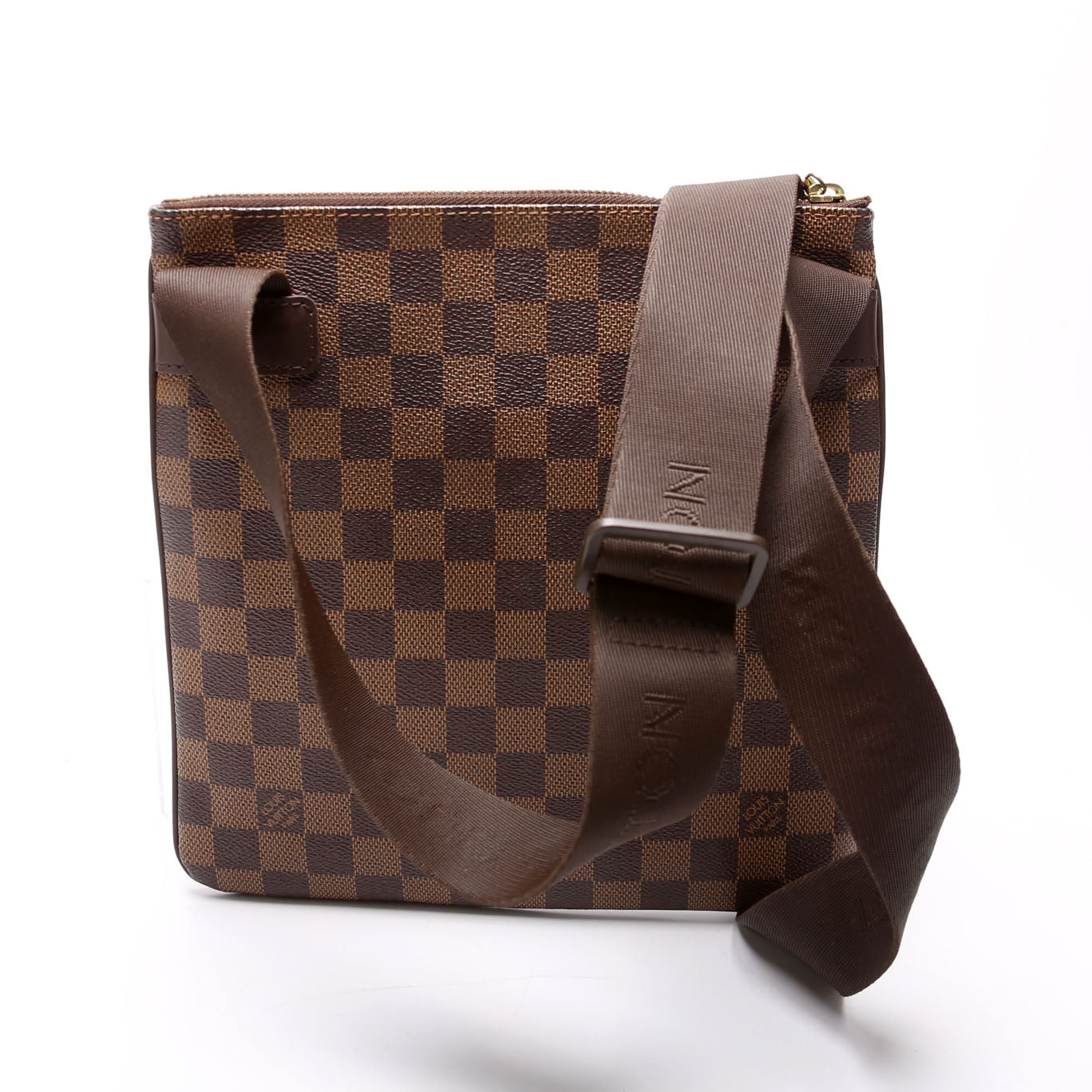 Louis Vuitton Pochette Meille Ebene Clutch Bag