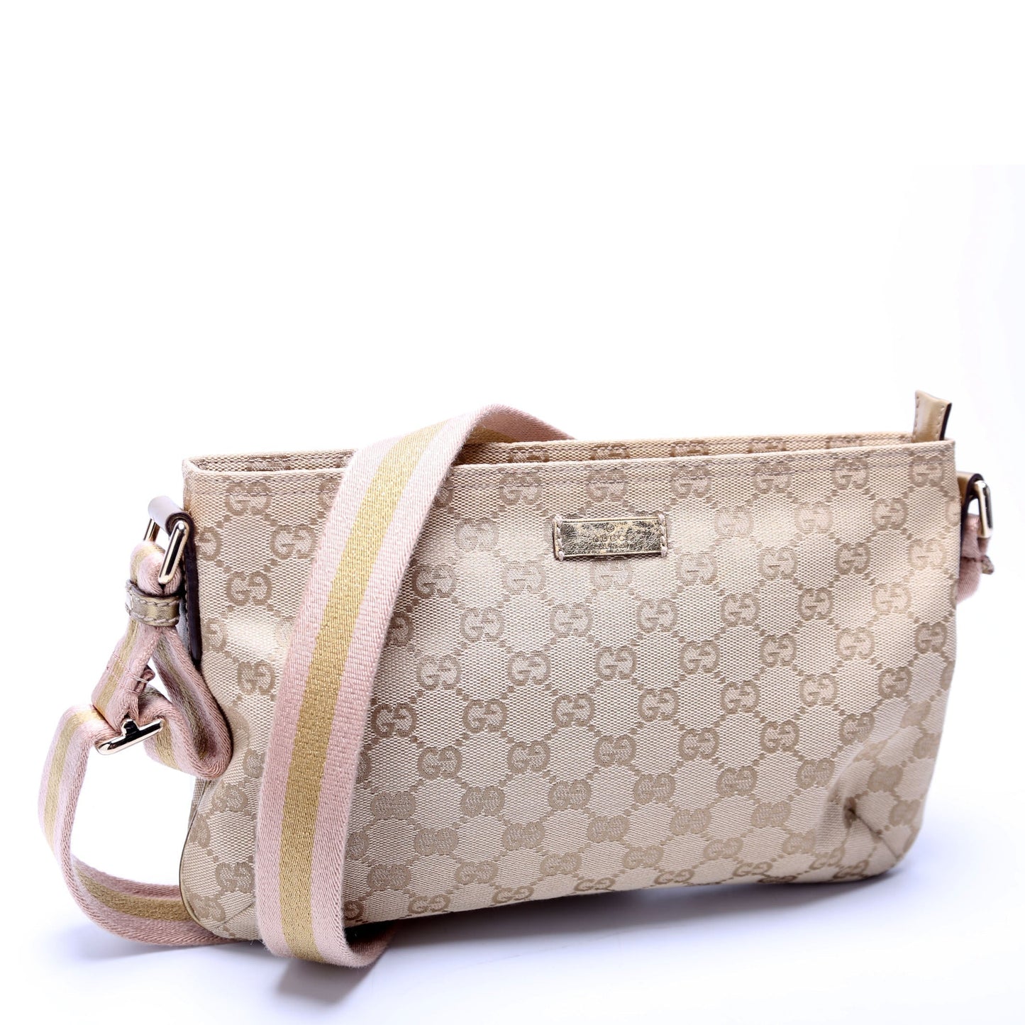 Gucci Shelly Web Shoulder Bag