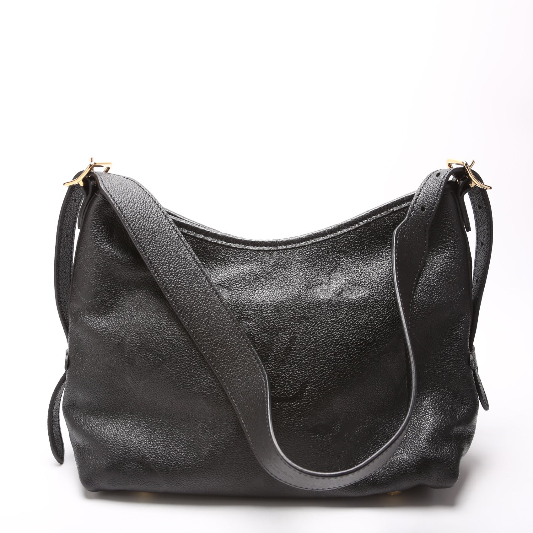 Louis Vuitton Carryall PM Zip Empreinte Black Handbag Black 1