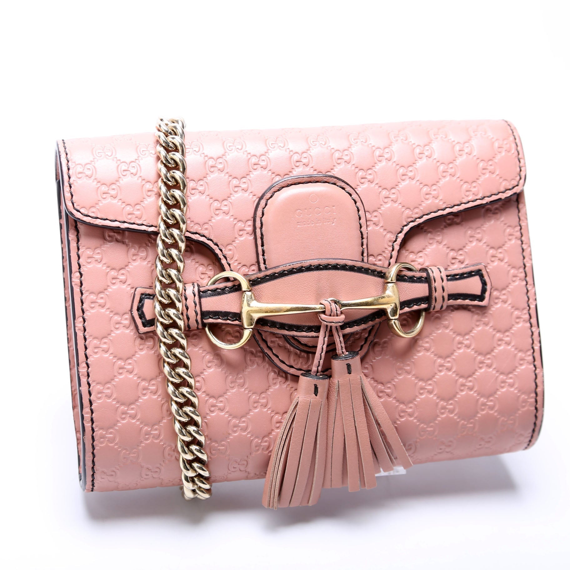 Gucci Micro Emily Pink Mini Shoulder Bag