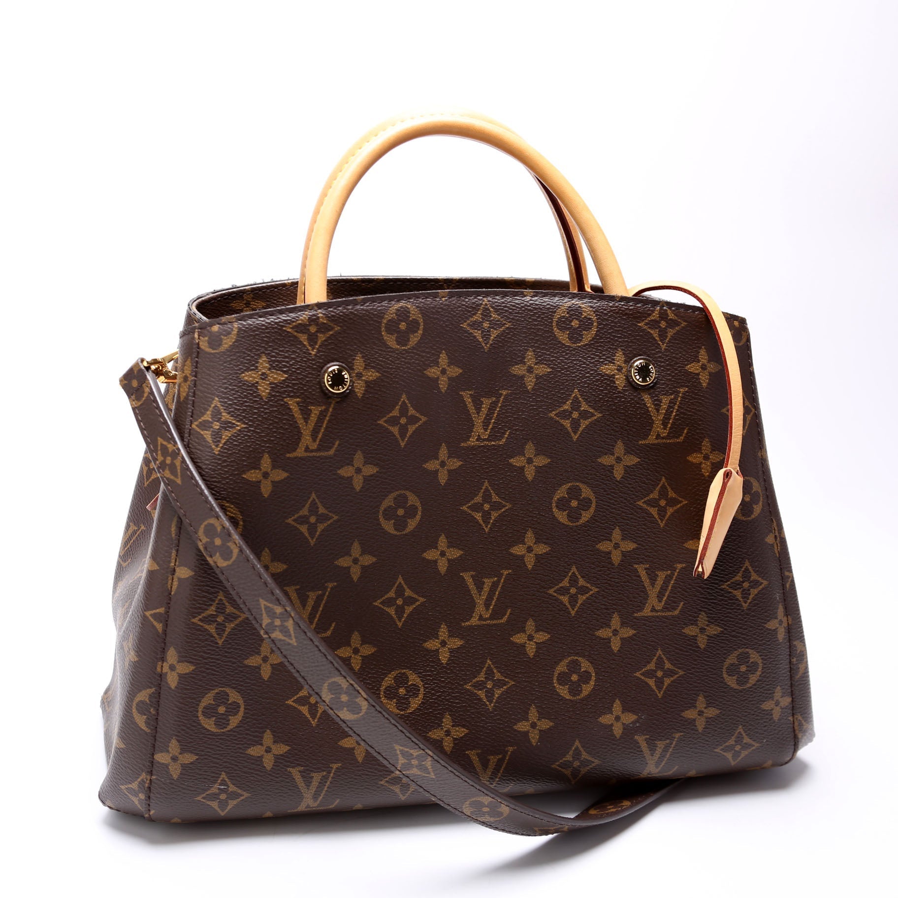 Louis Vuitton Montaigne MM Monogram Handbag Monogram 14