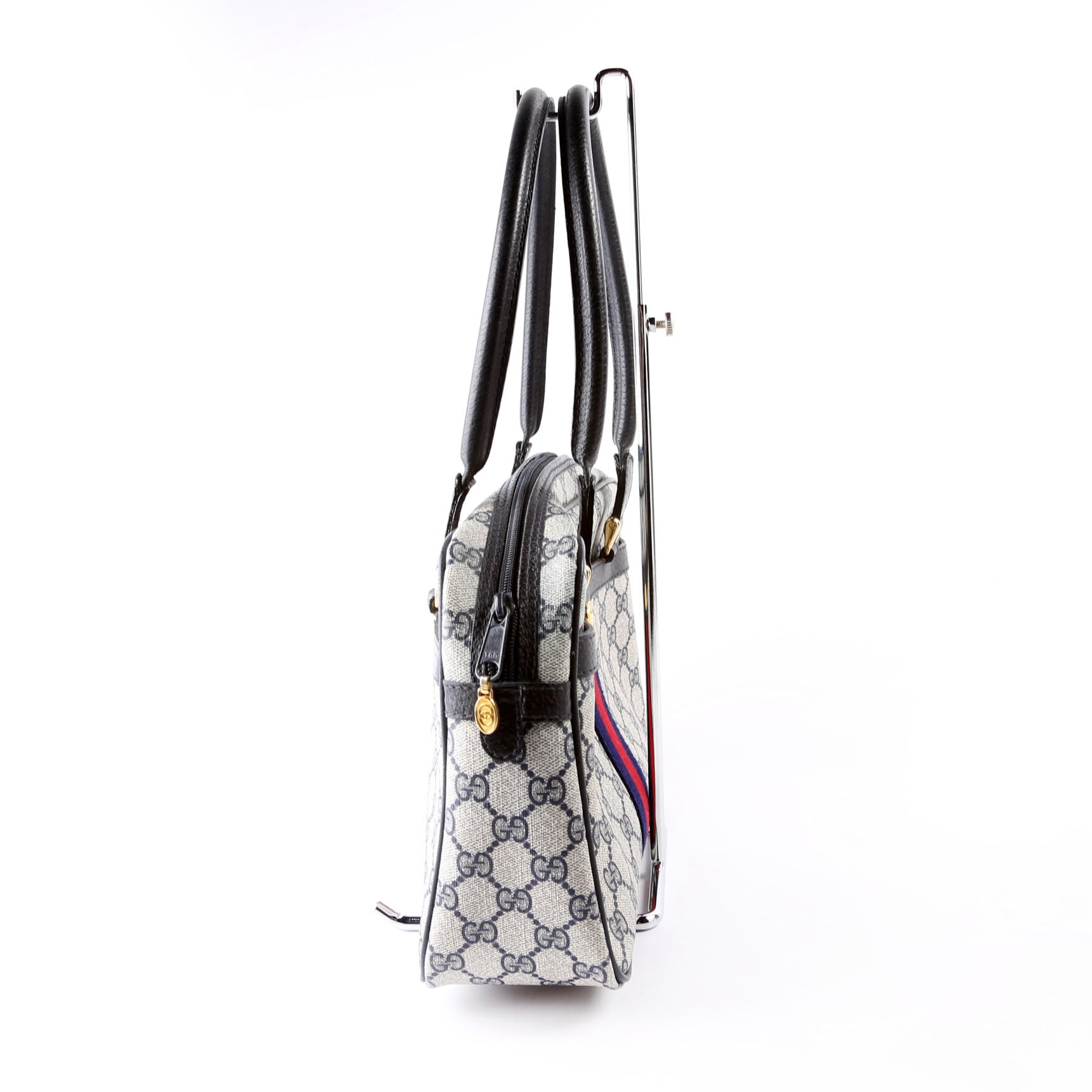 Gucci GG Supreme Navy Travel Bag