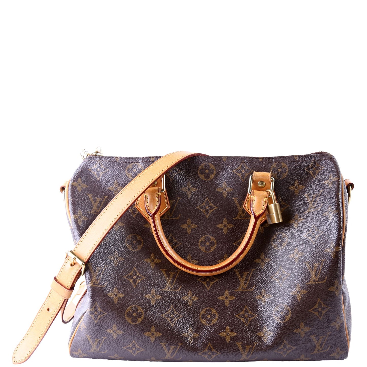 Louis Vuitton Speedy 30 Bandouliere Monogram Handbag Monogram 35